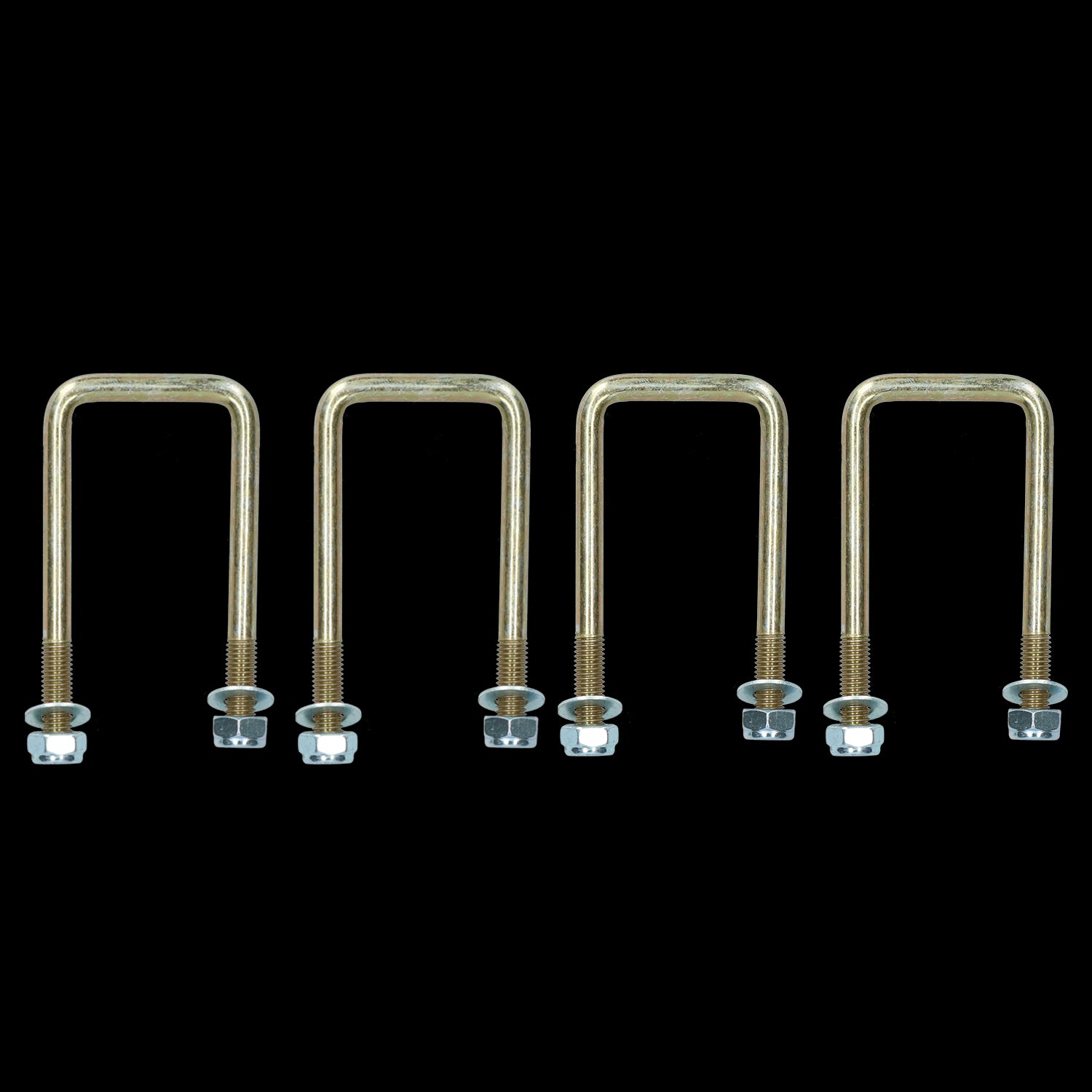 4er-Pack M10 50 mm x 100 mm U-Bolzen N-Bolzen für Anhänger mit Muttern HOCHZUG