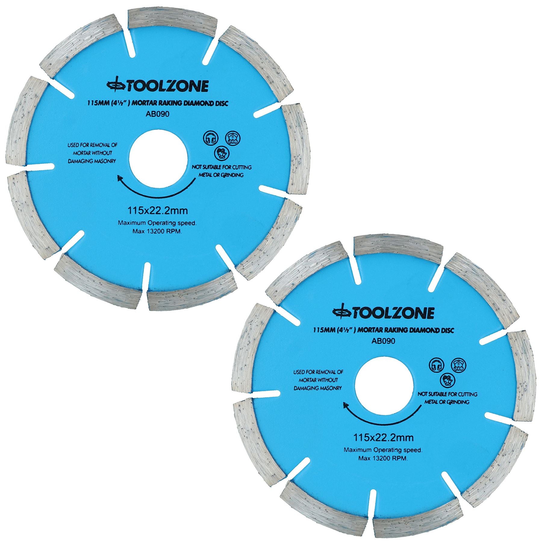 115mm Mortar Raking Diamond Pointing Disc Blade Masonry 6mm Thick