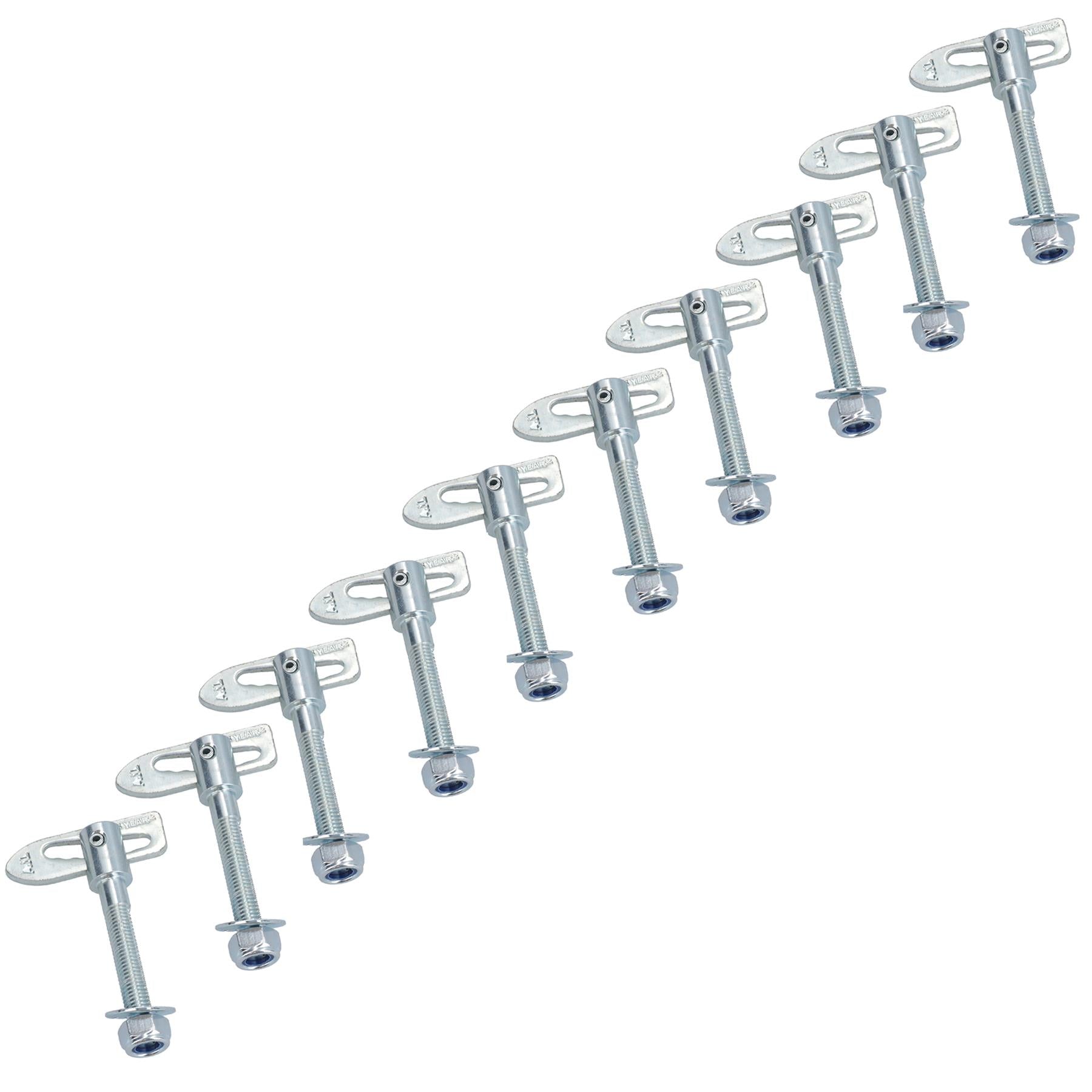 Antiluce Drop Catch Anti-Luce Befestigungselemente M12 x 64 mm Heckklappe Anhänger Tore