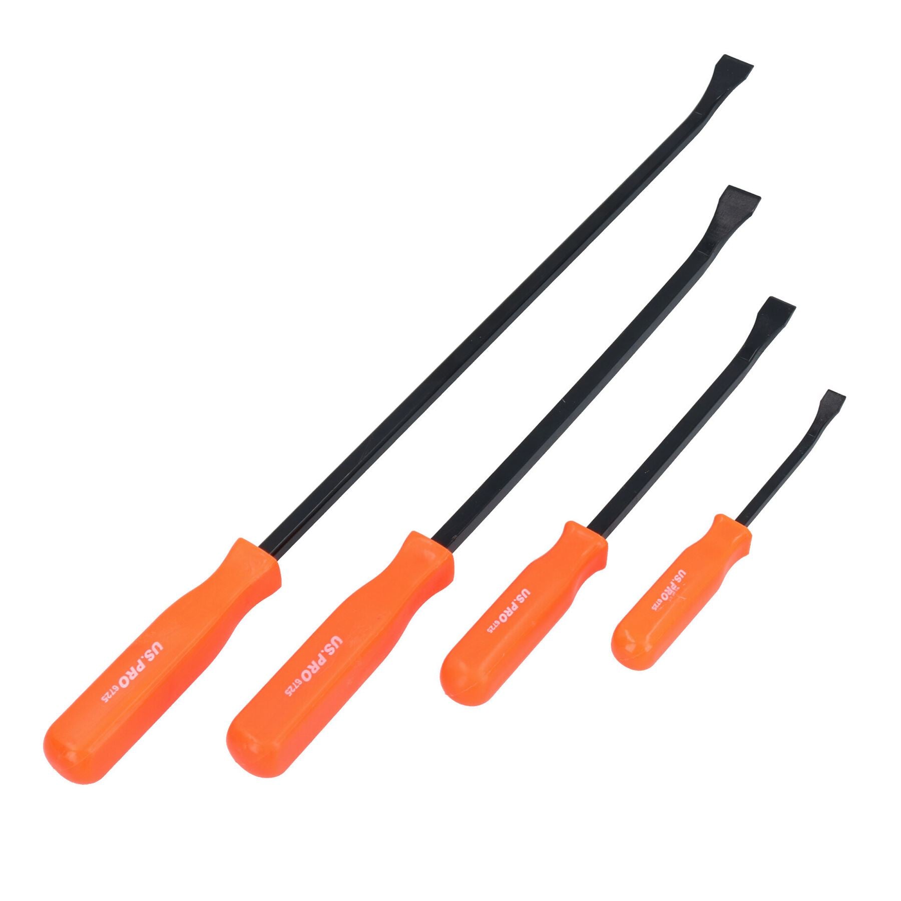 Lot de 4 outils de démontage de pied-de-biche pour démolition de levier 200 mm - 600 mm