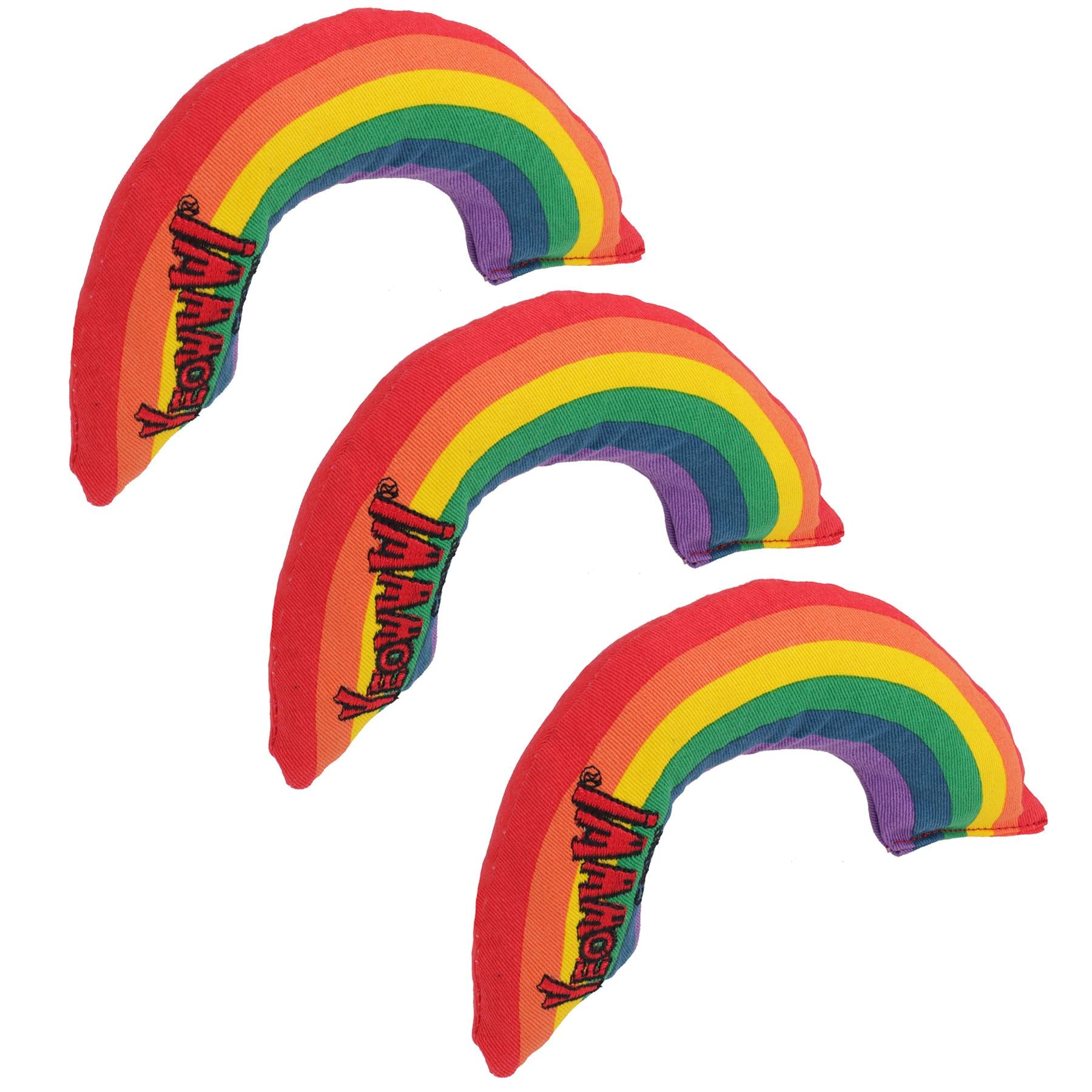 3er-Pack Yeow Interaktives My Cat Kitten Rainbow mit Katzenminze Katzenspielzeug Spielspielzeug Katzengeschenk