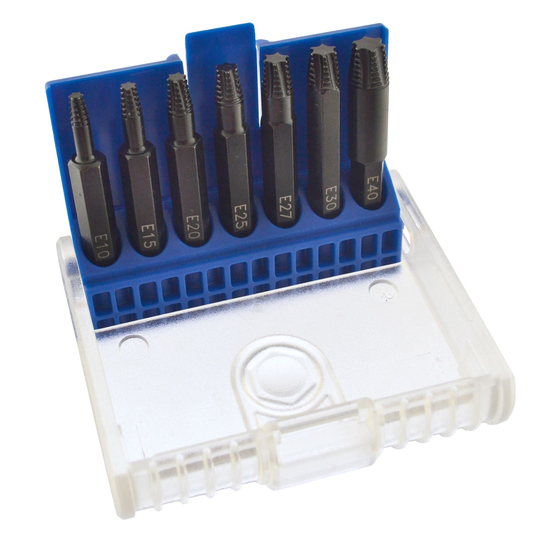 Kit d'extraction pour embouts ronds rouillés Torx T10 - T40 LSR22