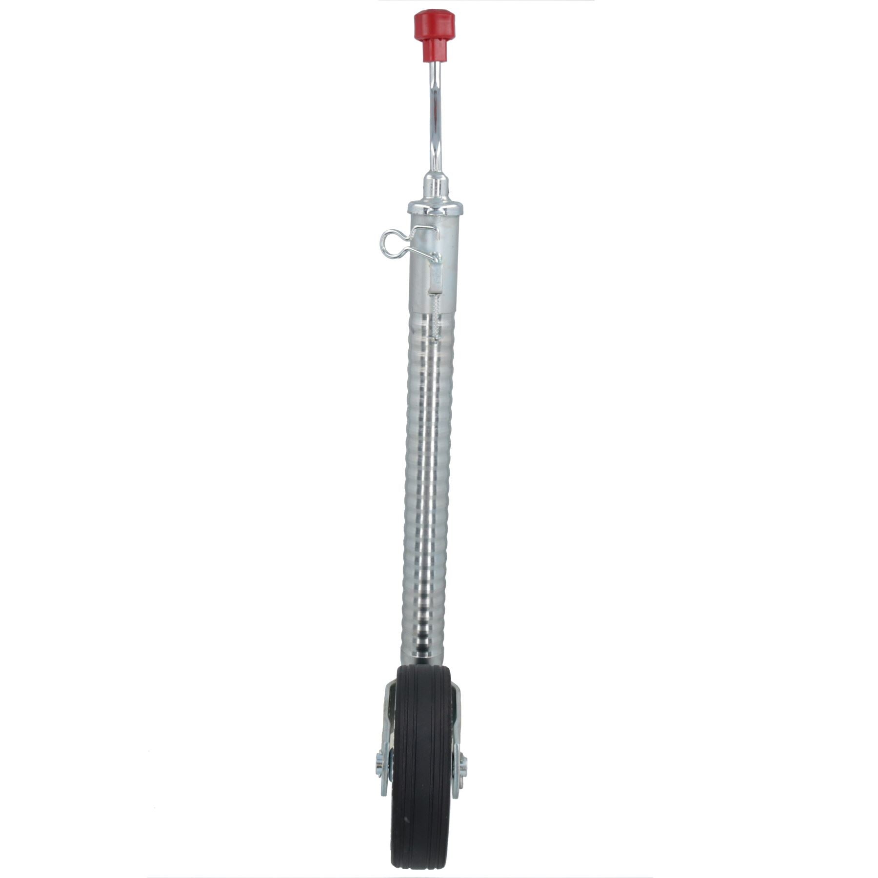 Roue jockey de remorque à nervures de 48 mm pour charges lourdes, poids maximal de 750 kg