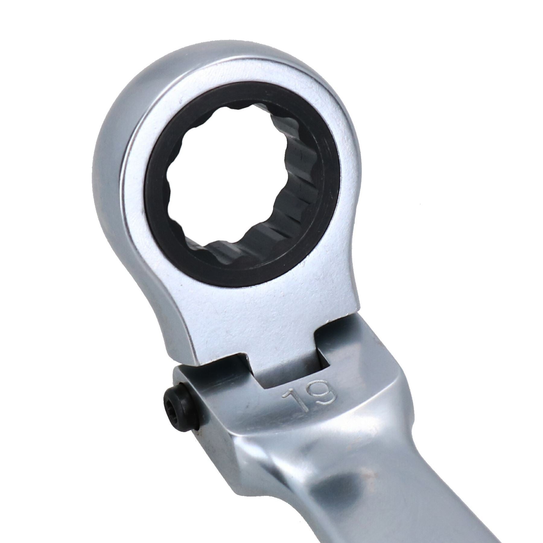 Clé à cliquet à anneau fermé flexible Flexi à tête verrouillable 72 dents