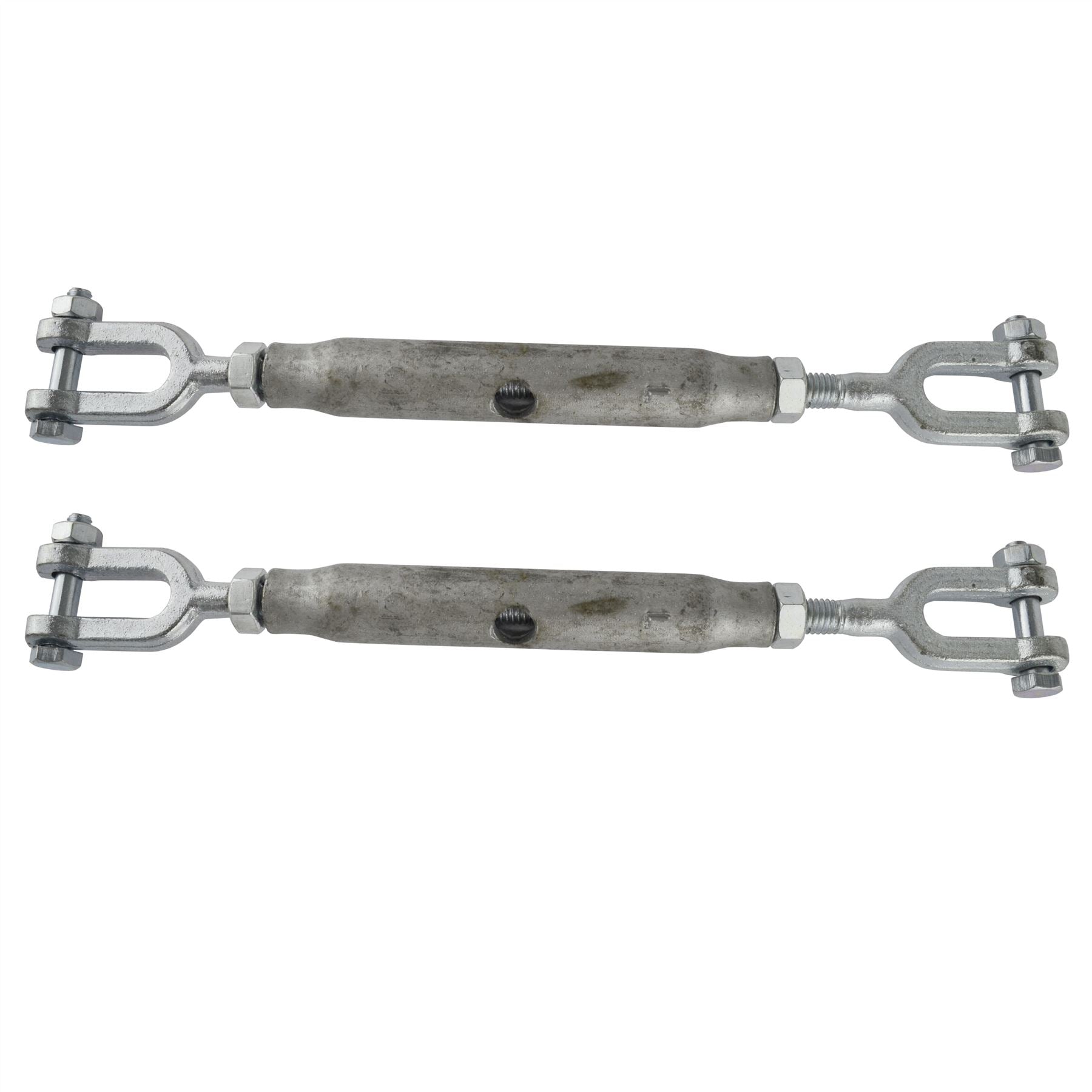 Rigging Screw 8mm Galvanised Jaw to Jaw Turnbuckle Straining