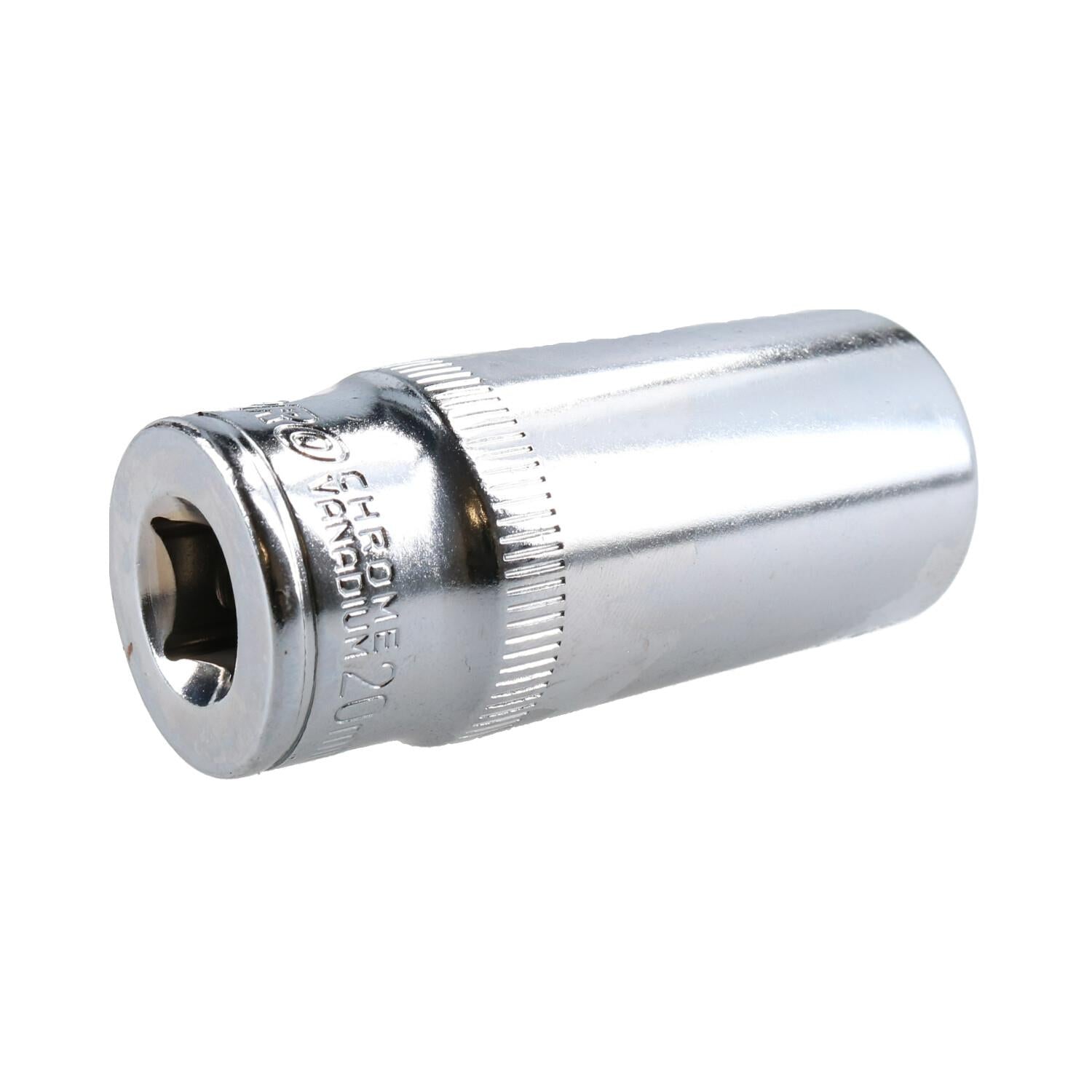 3/8"-Antrieb, doppelt tief, metrisch, MM-Steckschlüssel, 6-seitig, Einzelsechskant, 8 mm – 21 mm