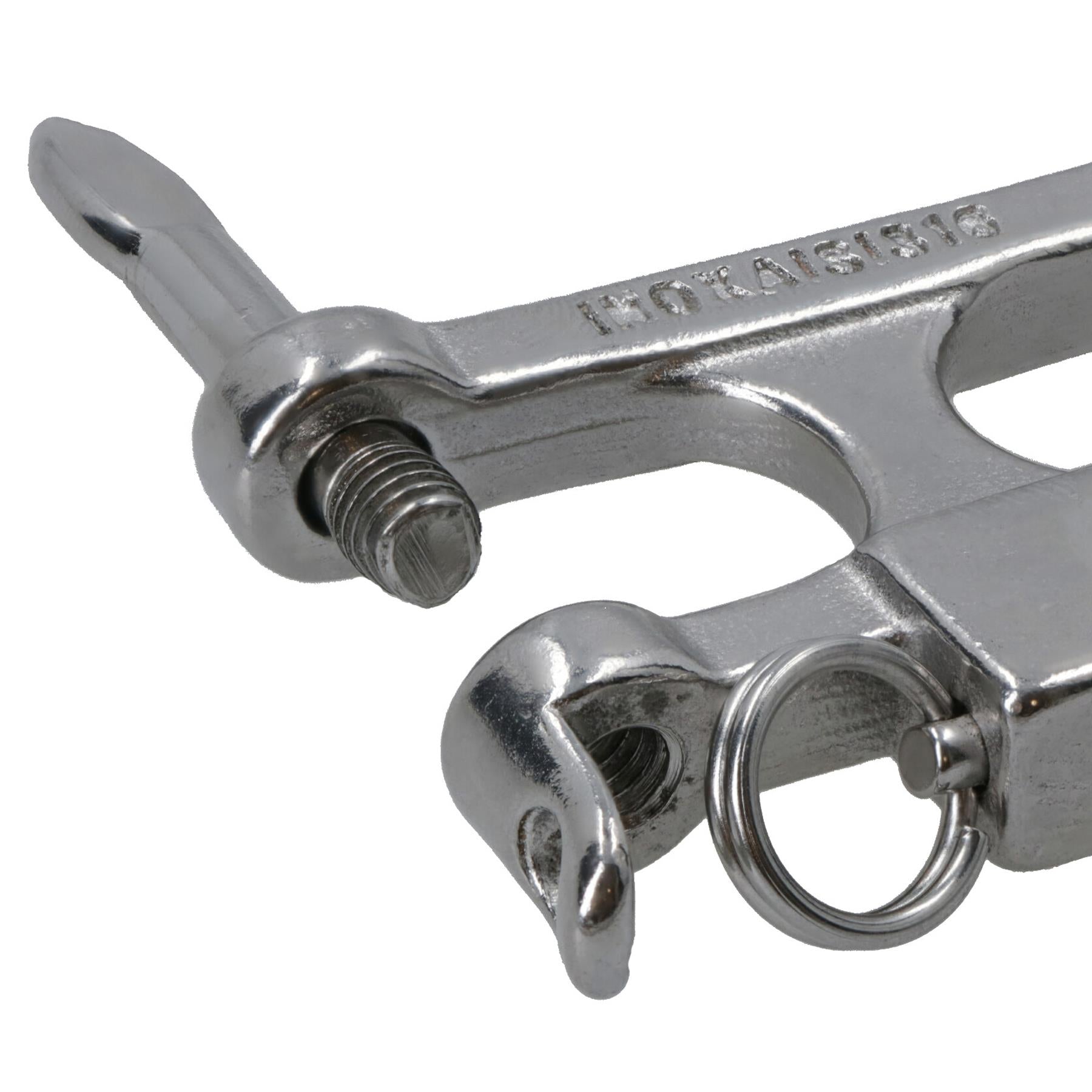 Water Ski Hook Quick Release Marine Grade Stainless Safety Shackle 316