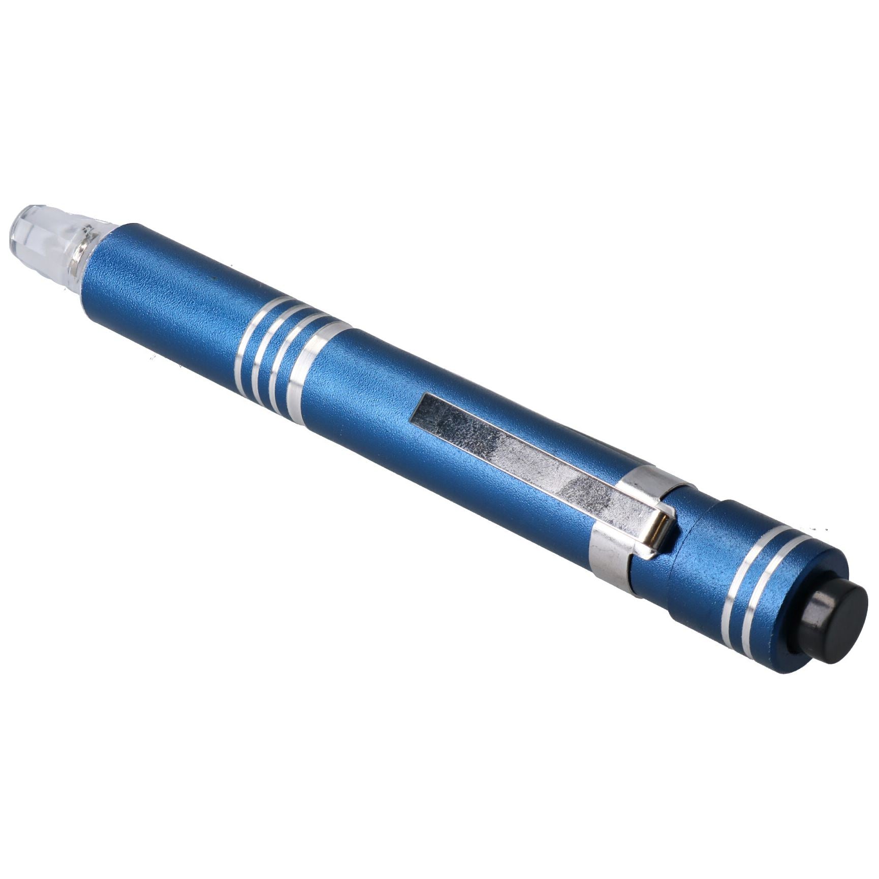 6 in 1 LED Precision Screwdriver Magnetic Pocket Pen Slotted Flathead Phillips