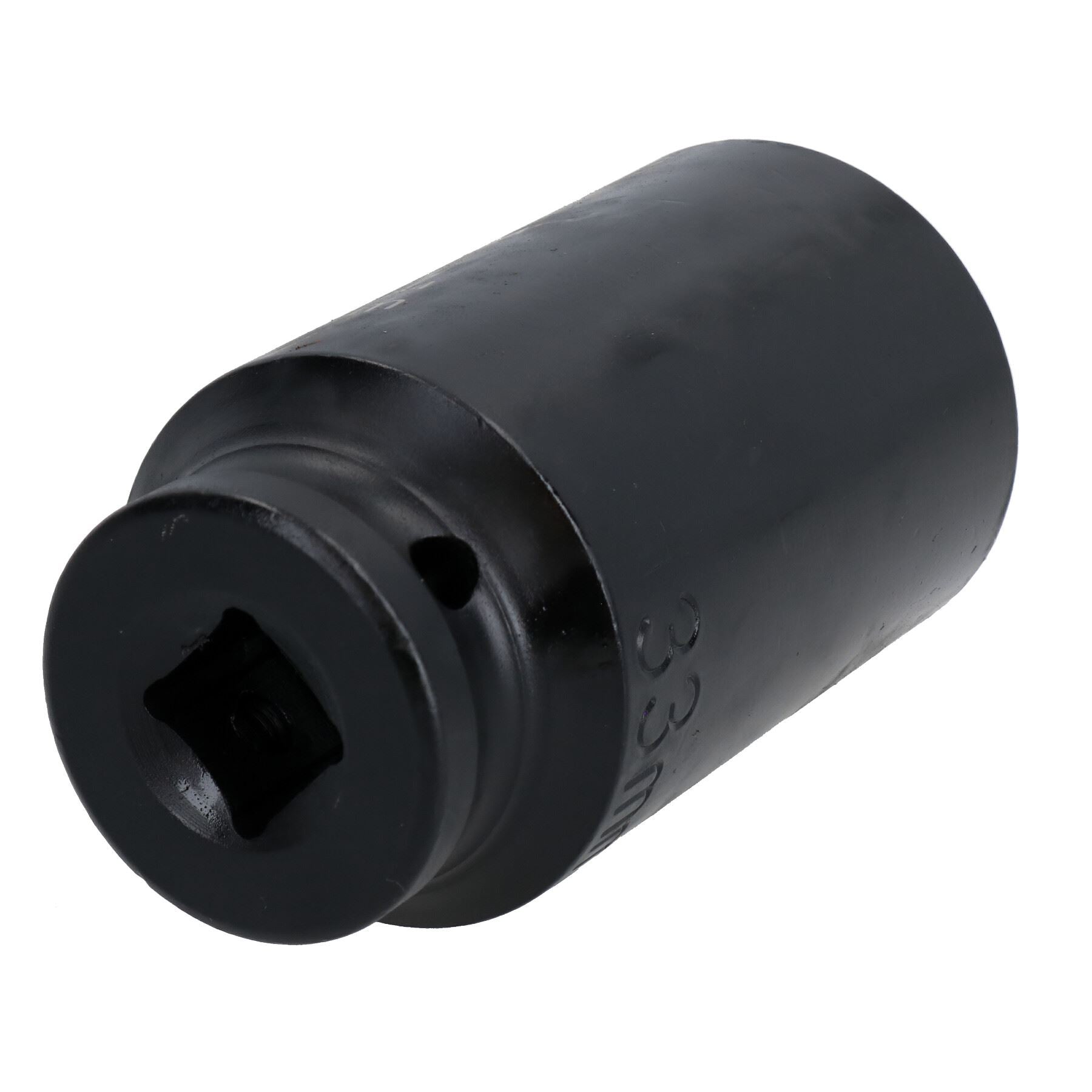 33 mm metrischer 1/2"-Antrieb, tiefe Hinterrad-Achsmuttern-Steckschlüssel, 12-kant, Doppelsechskant
