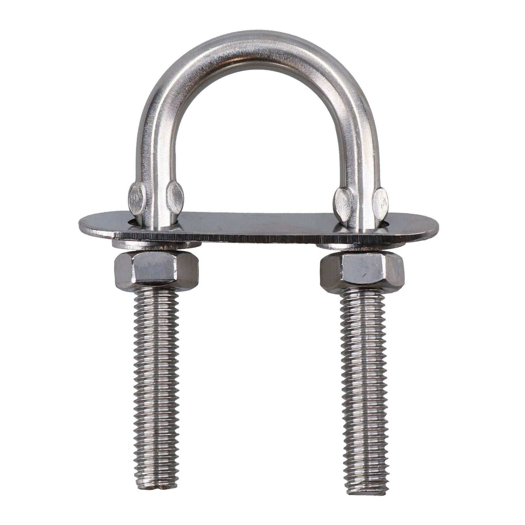 Boulons en U / Boulons en N M8 28 mm x 75 mm en acier inoxydable de qualité marine pour remorque de bateau