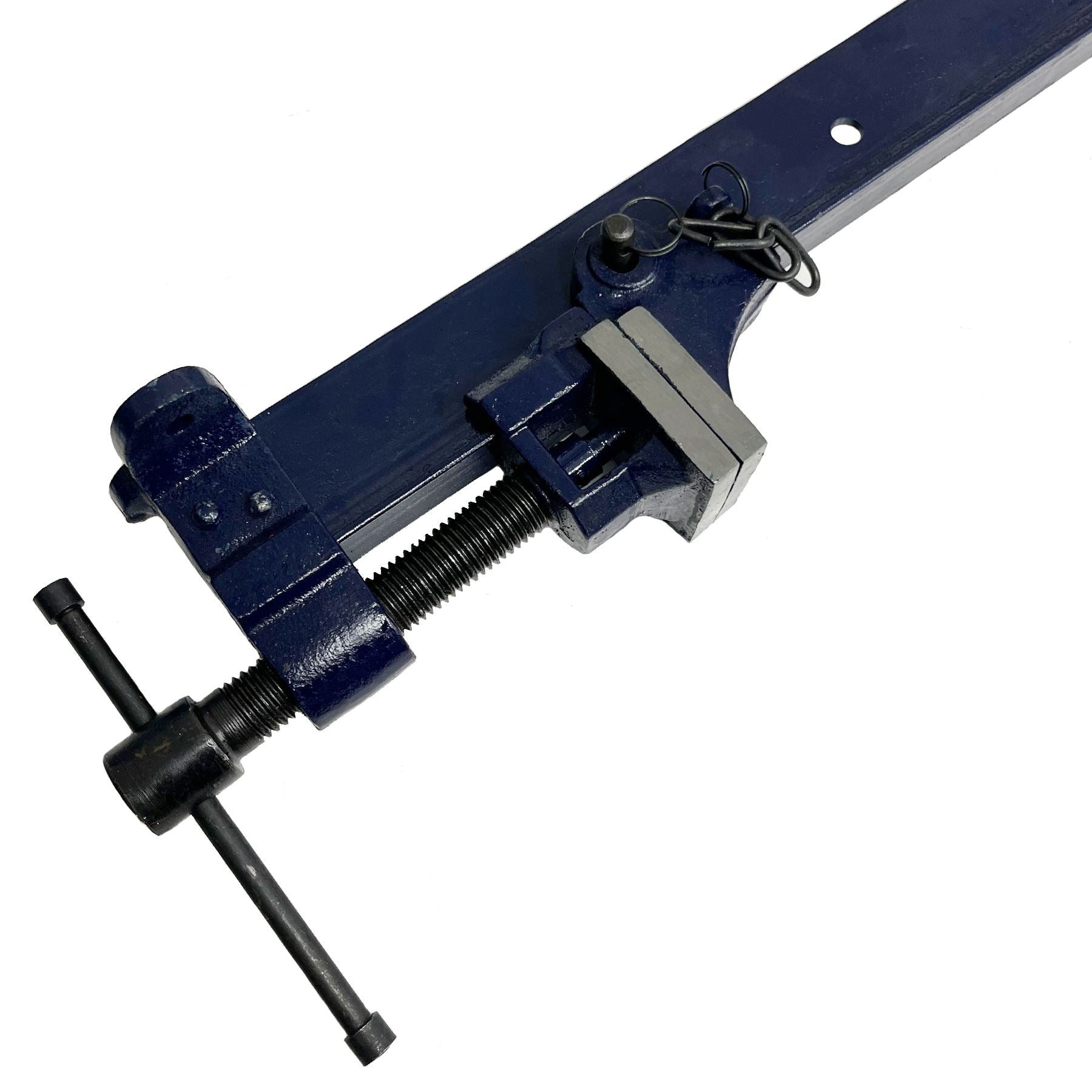Pince à châssis en T en fonte de 48 po (1 200 mm) avec support de travail et pince coulissante