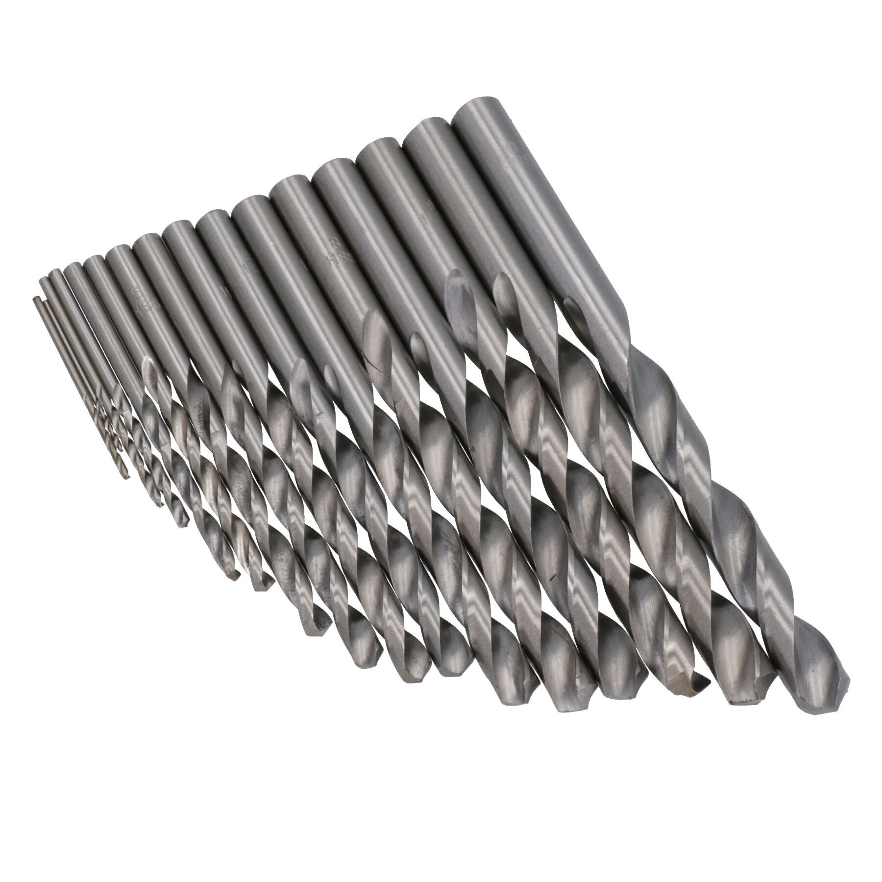 Jeu de forets hélicoïdaux métriques 170 pièces HSS 1 mm - 10 mm dans une valise TE399