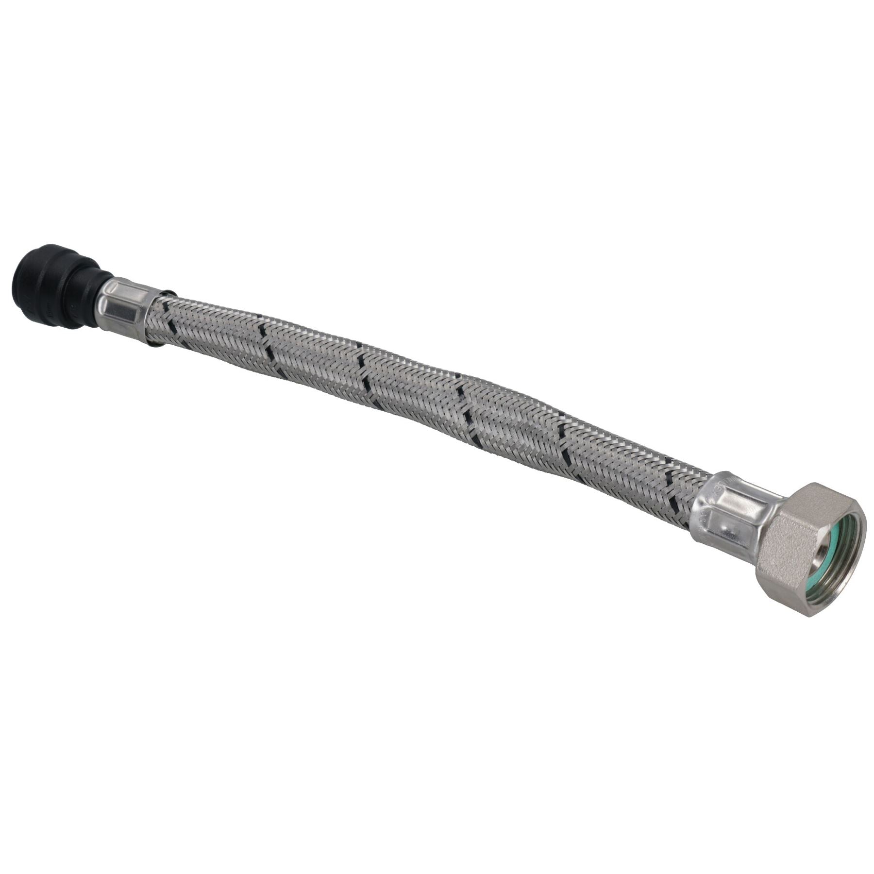 Connecteur de robinet tressé Easy Fit de 15 mm ou 22 mm à emboîtement rapide, longueur de 300 mm