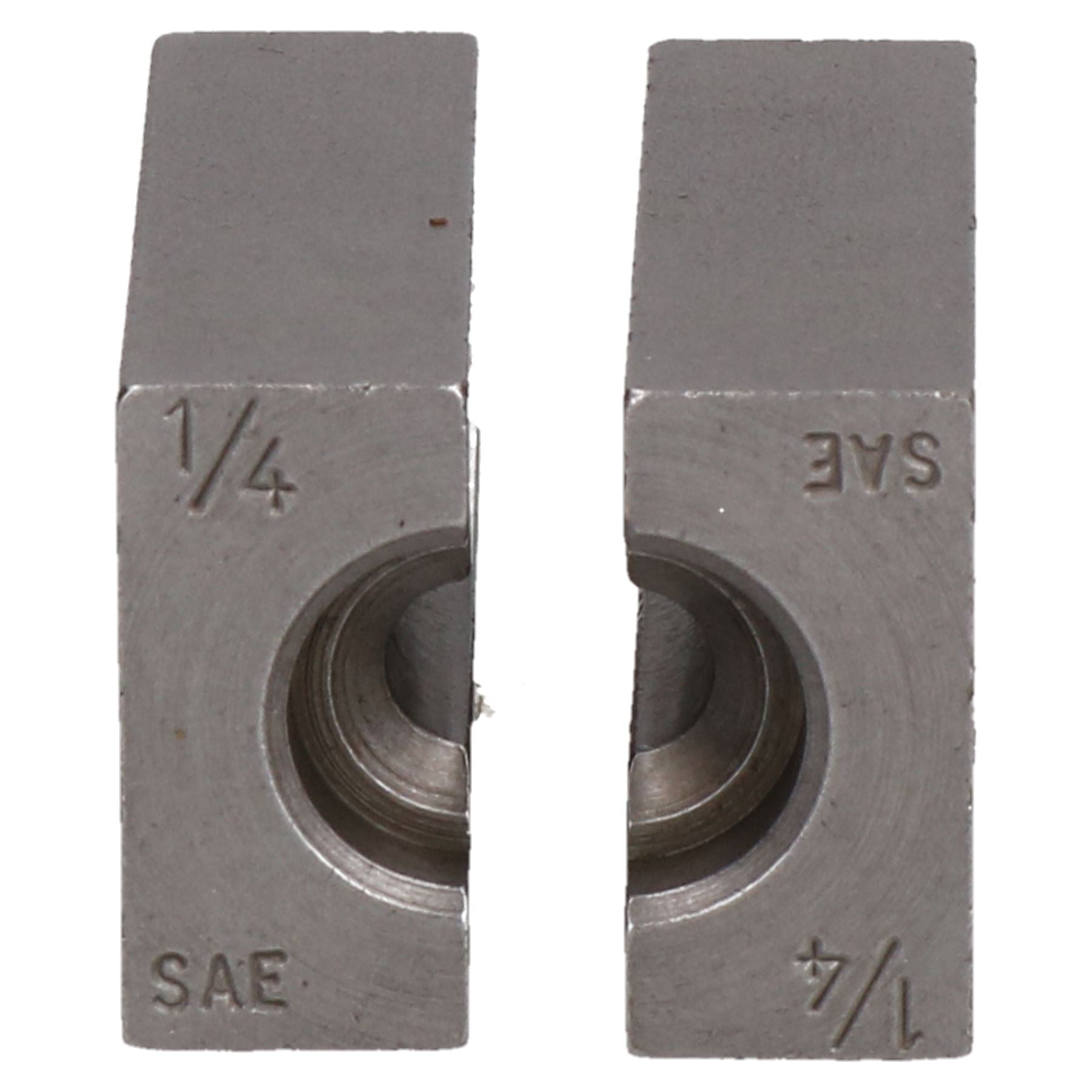 Banc d'évasement de conduite de frein SAE 1/4" Outil d'évasement Pince à matrice fendue simple double