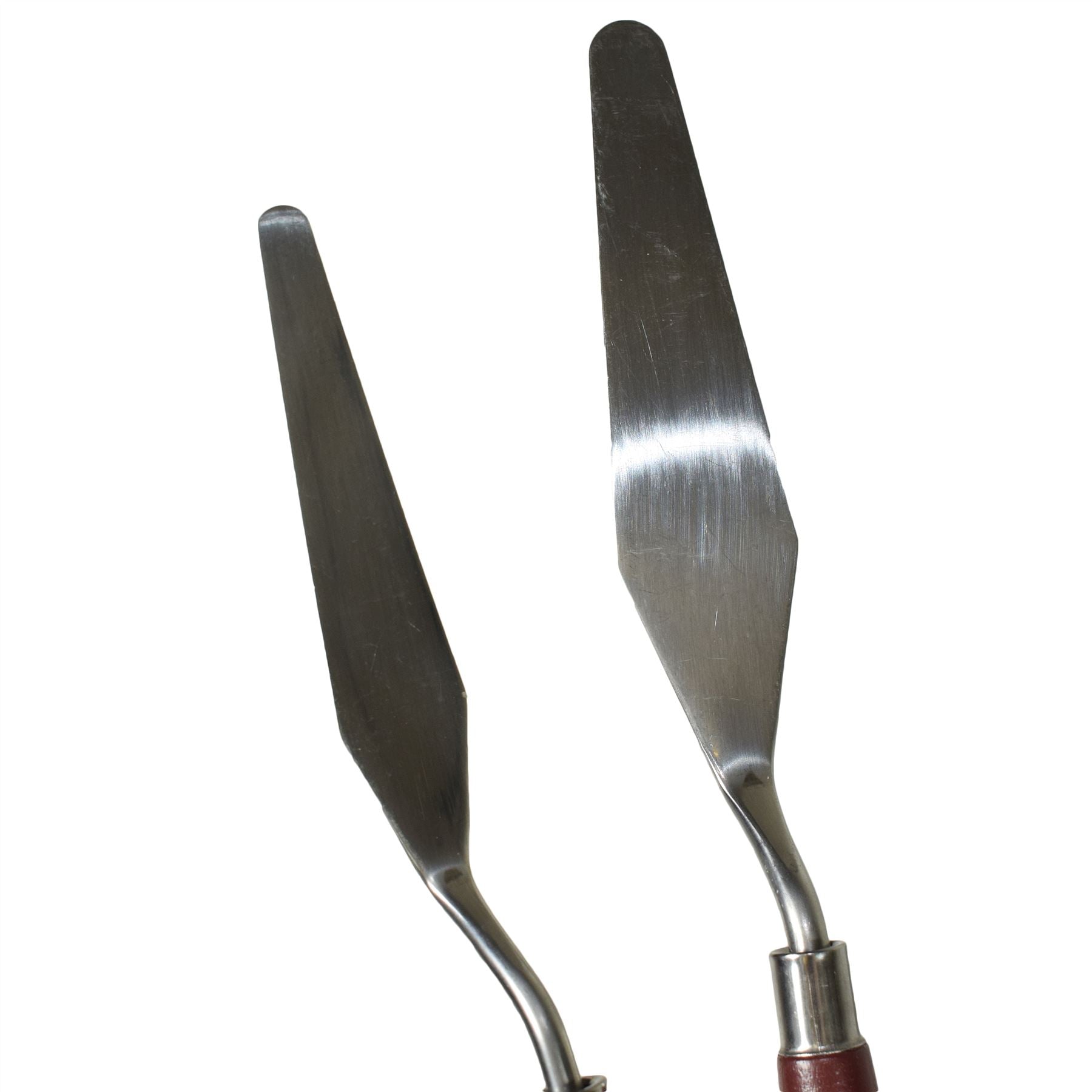 Ensemble de 5 couteaux à palette pour peinture à l'huile et à l'acrylique, couteaux à spatule flexibles pour artistes
