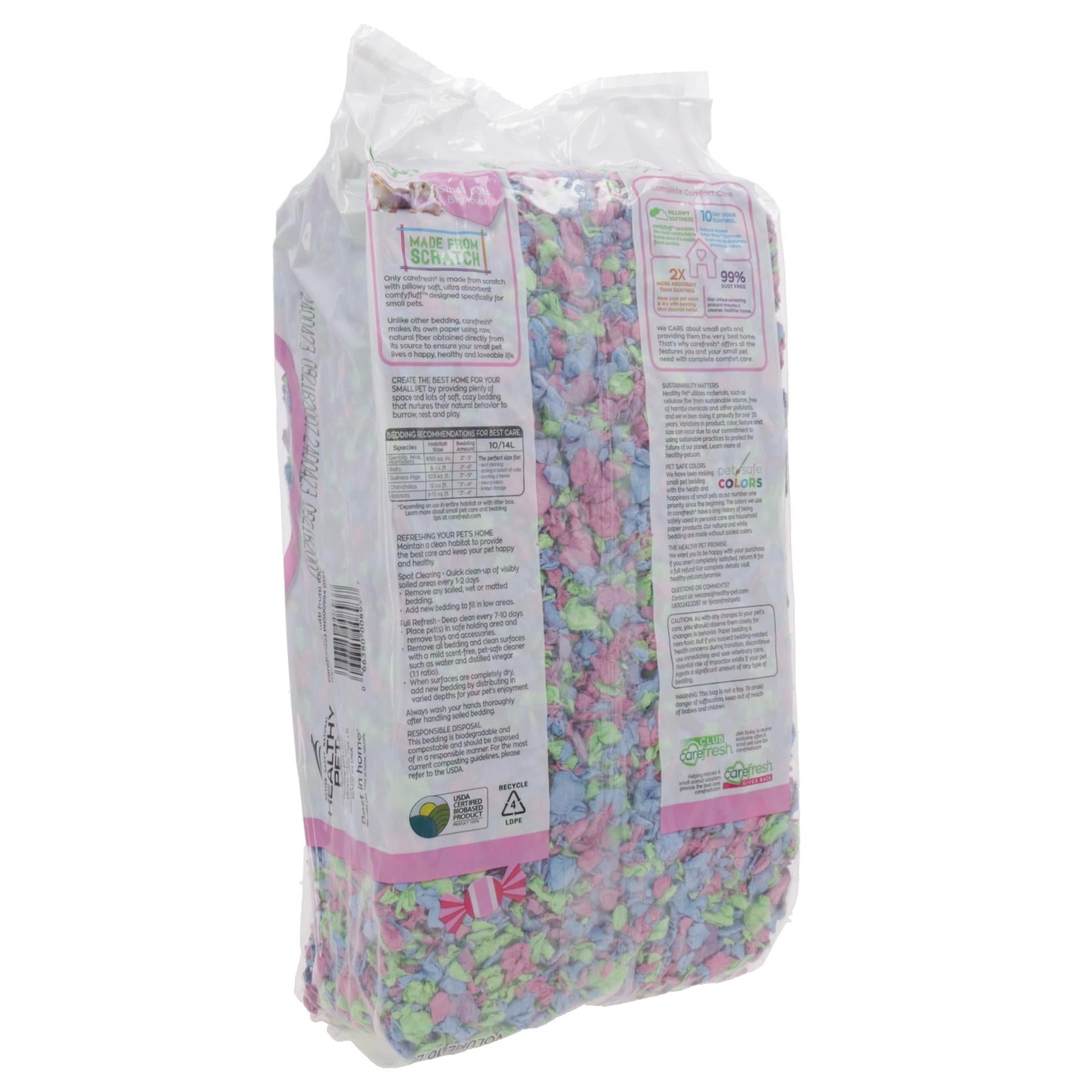 Tutti Fruitti 10L Quality Pet Small Animal Guinea Rabbit Bedding 99% Dust Free
