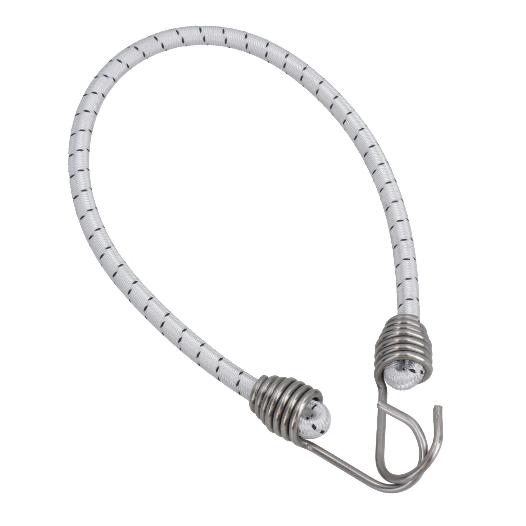 Corde élastique de 30 po avec crochets en acier inoxydable pour bateau marin