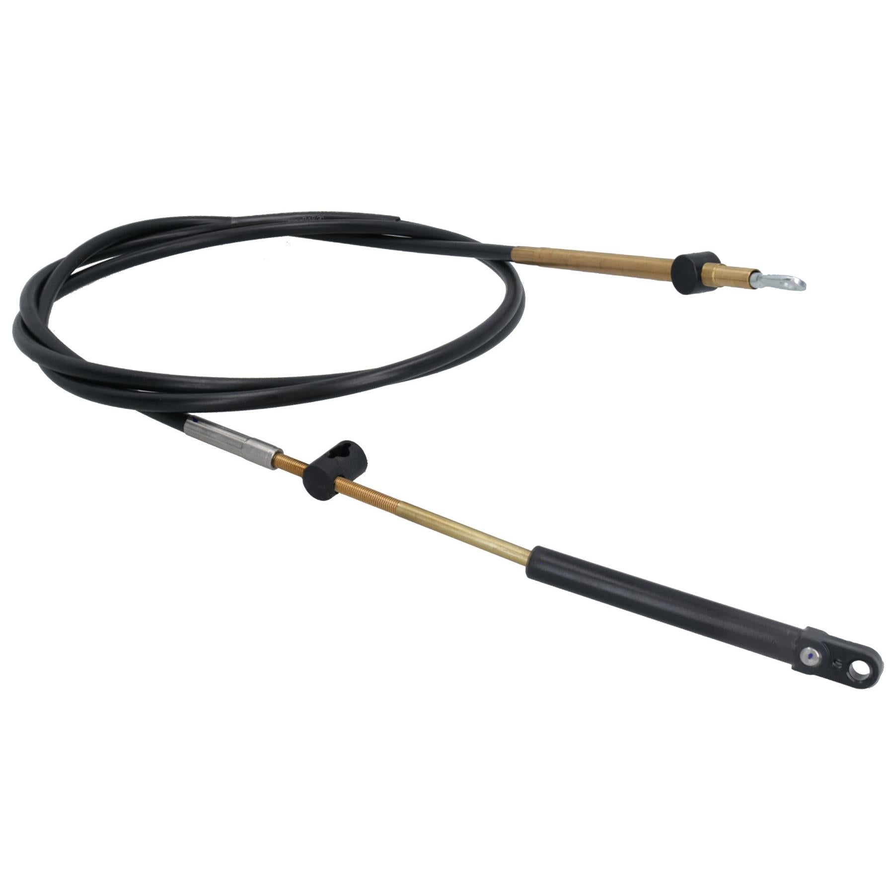 Câble de commande de moteur de bateau Multiflex 14 pieds pour Mercury Mercruiser Mariner de plus de 50 ch