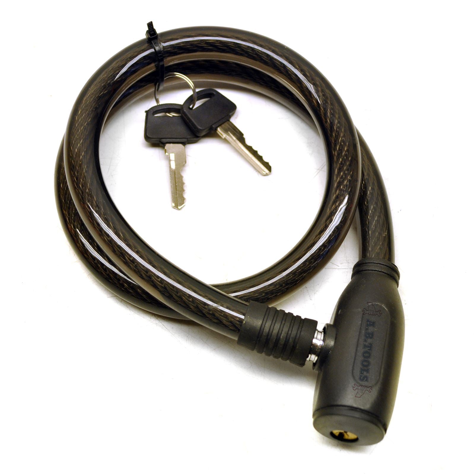 800mm x 17mm Cable Lock / Bike Lock / Chain / Security 2 keys TE557