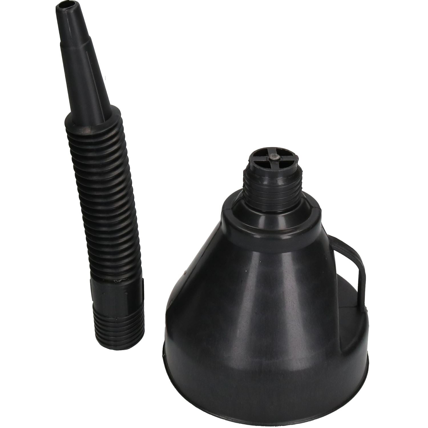 Fuel and Liquid Funnel With Flexible Flexi Spout for Petrol Water Oil