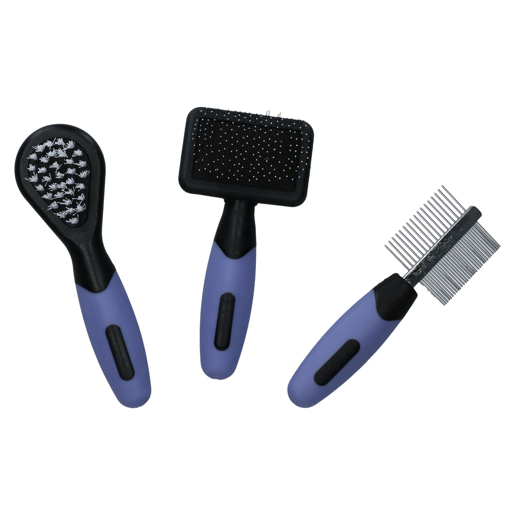 Mini kit de toilettage pour petits animaux Brosse, peigne, coupe-pinceaux, lapin, hamster, gerbille