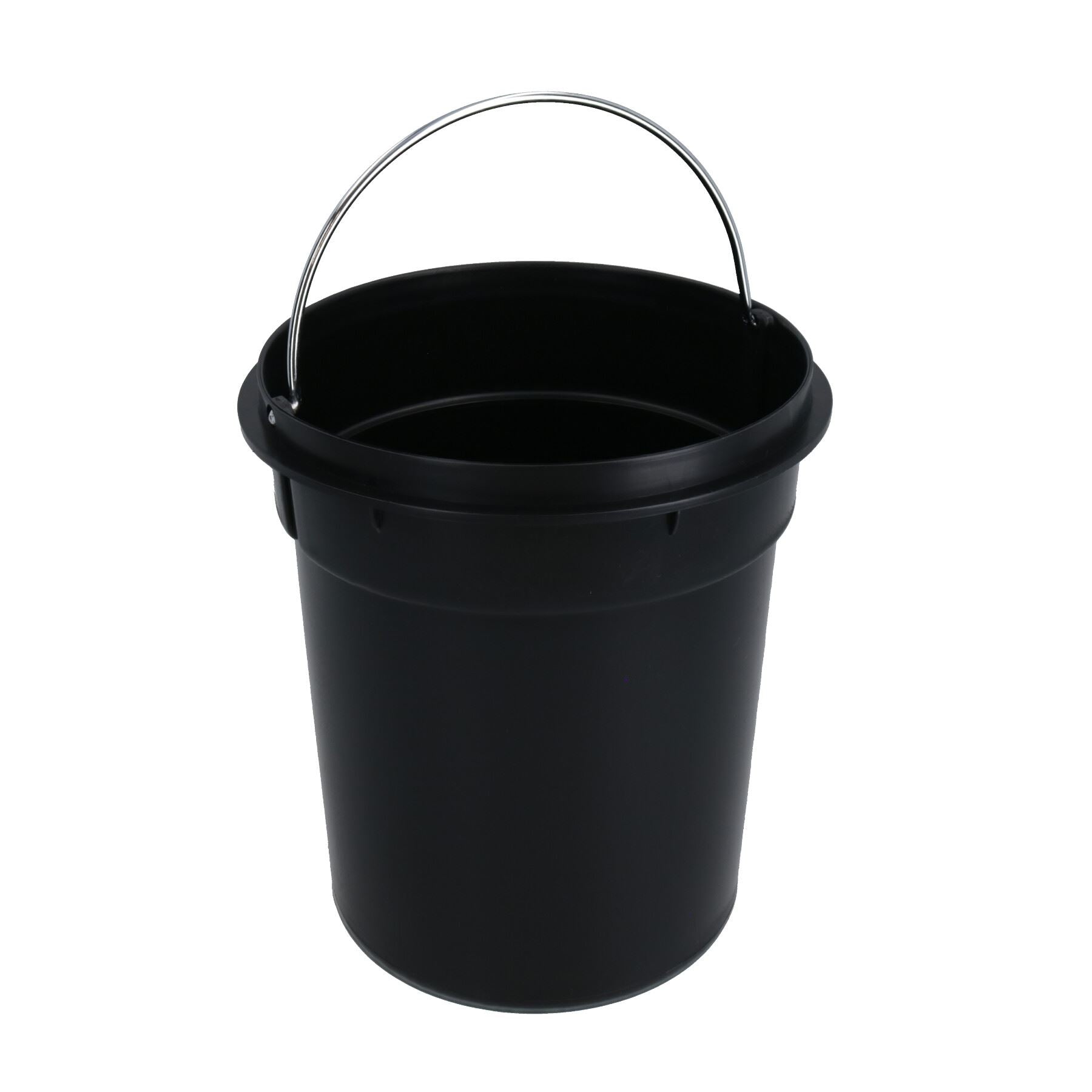 Poubelle à pédale 3L pour cuisine, salle de bain, bureau, maison en métal, poubelle à couvercle rabattable