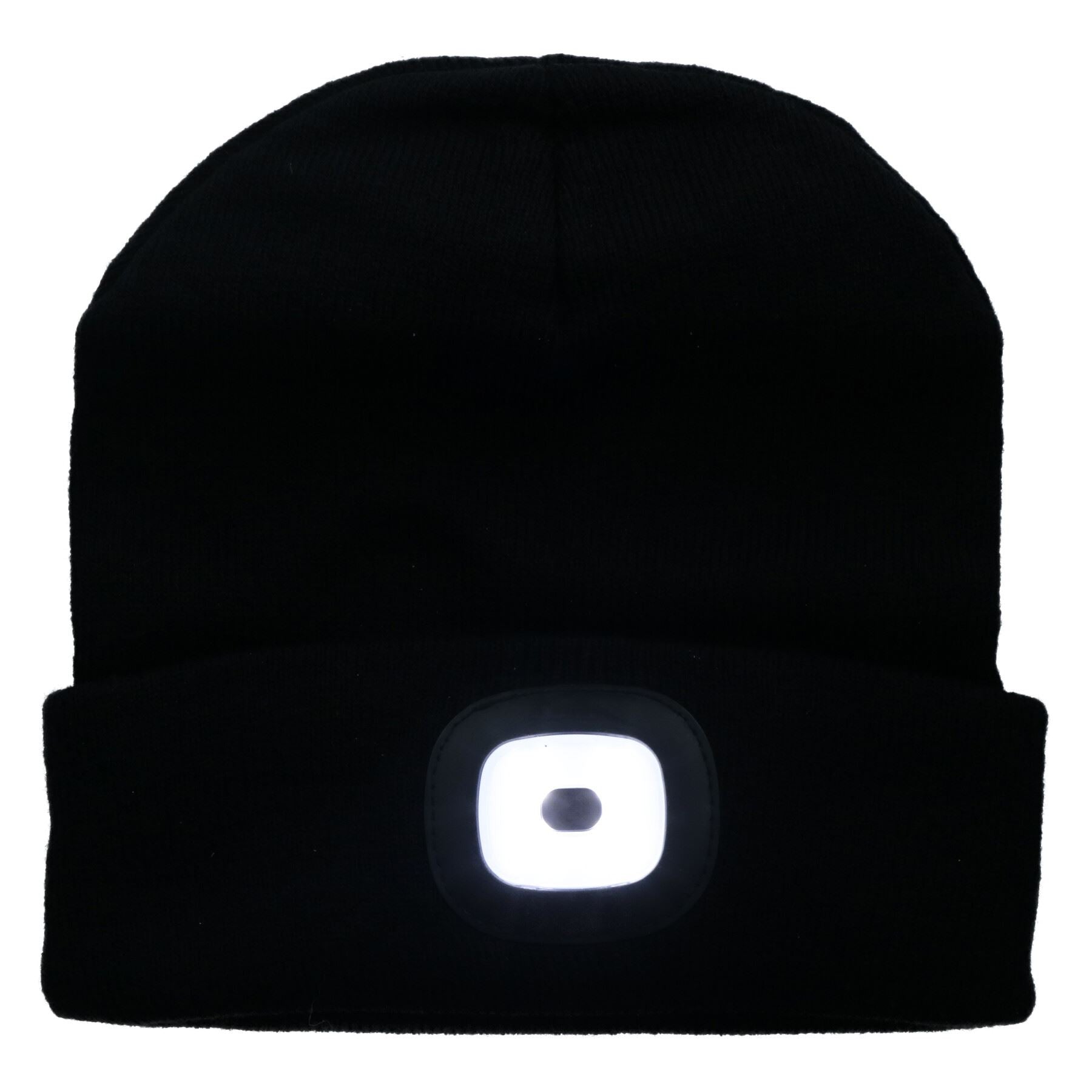 4 SMD LED Beanie Hut Licht USB Aufladbare Kopf Licht Taschenlampe Lampe Unisex