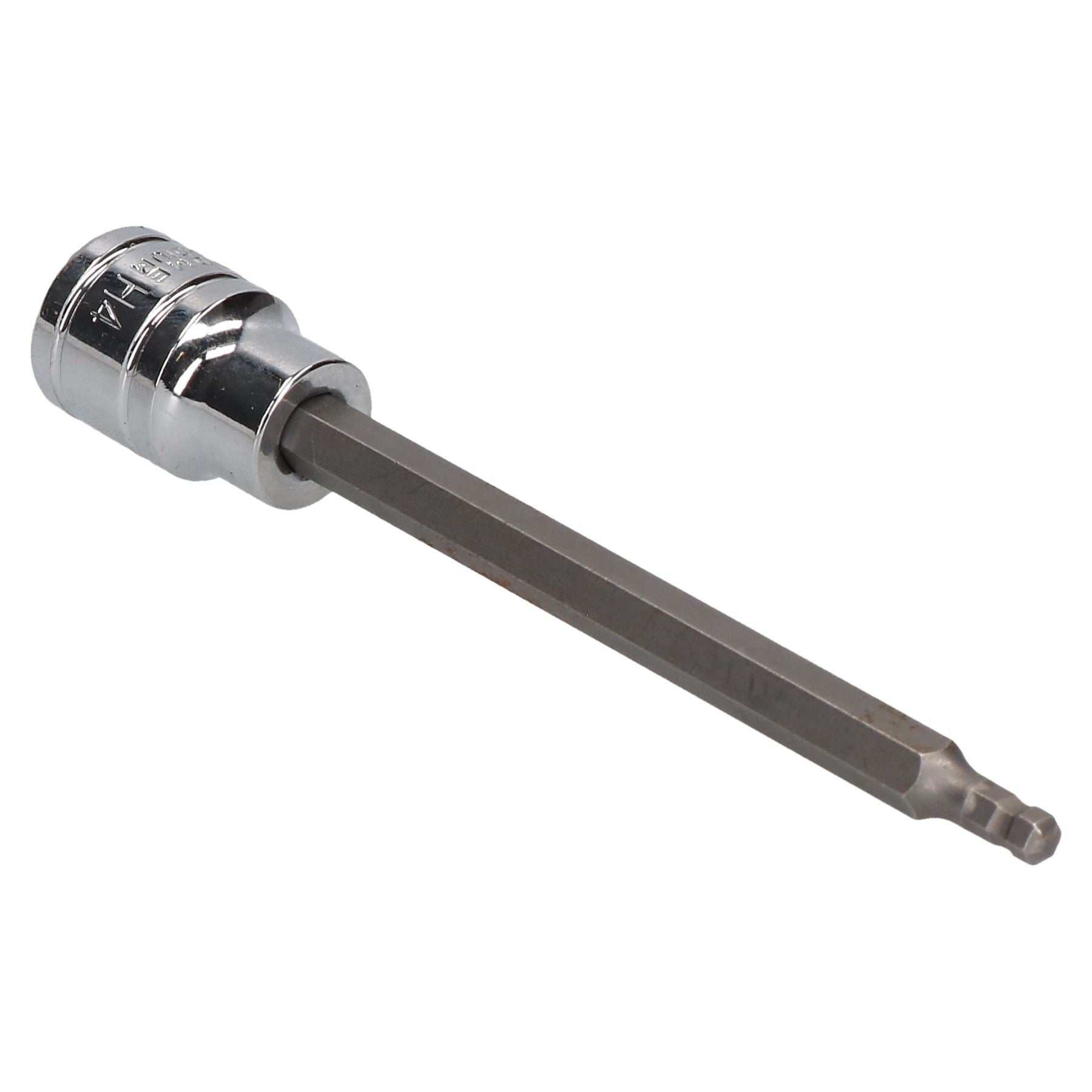4 mm 3/8 Zoll Antrieb langer Kugelkopf Innensechskantschlüssel-Steckschlüsseleinsatz 85 mm Tiefe Reichweite CR-V