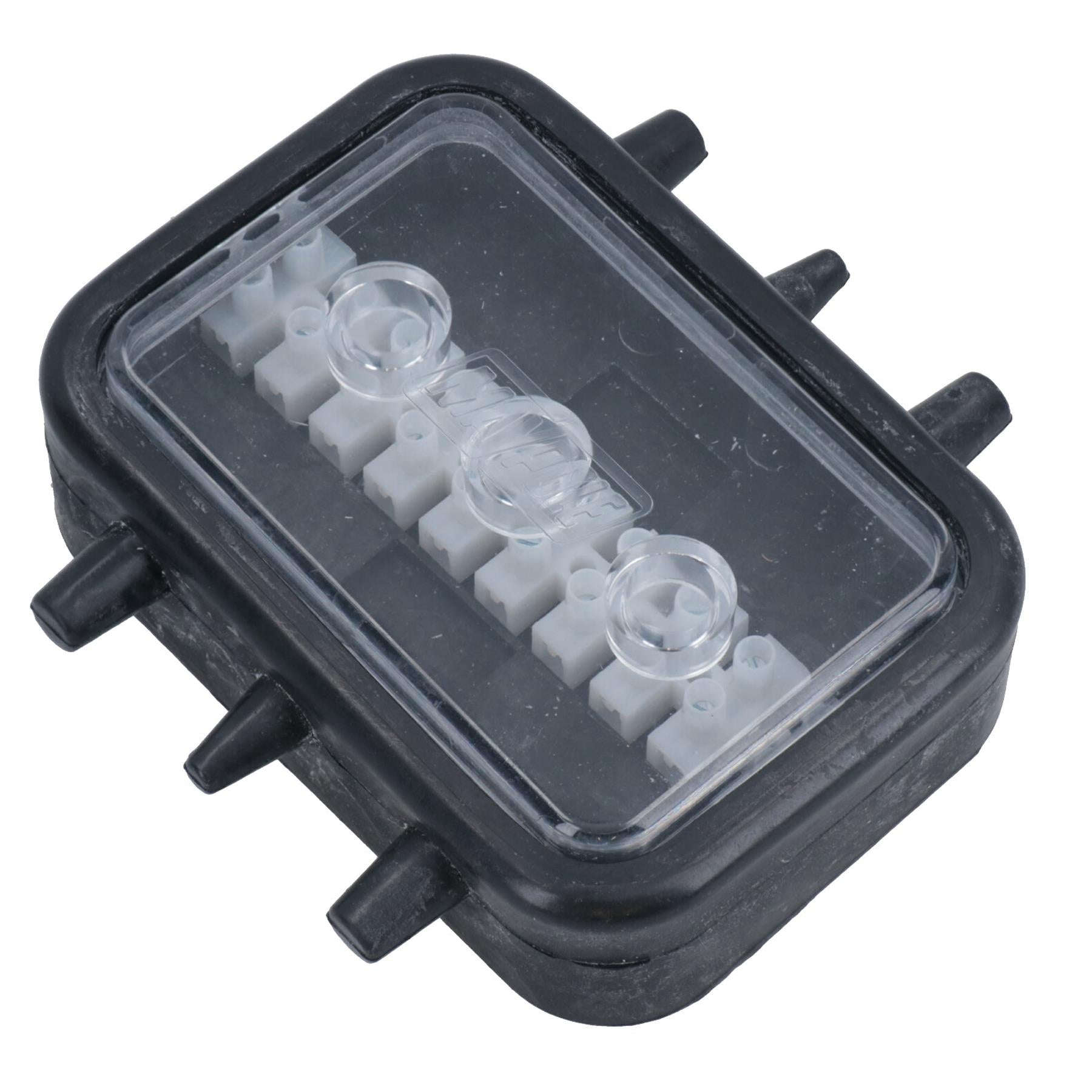 10-Wege-Anhänger Britax Elektrische Anschlussdose Gummigehäuse Klare Vorderseite 12 V + 24 V