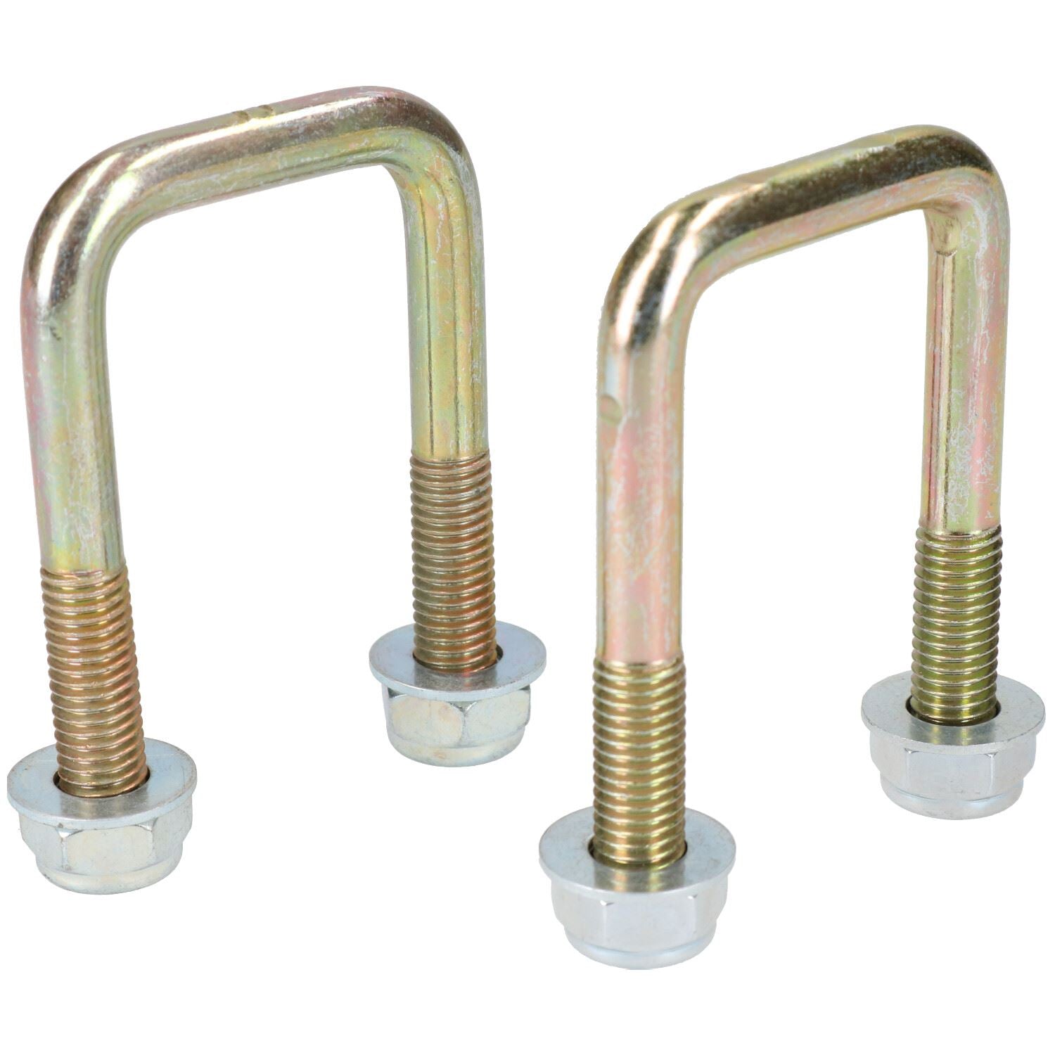 M10 40mm x 70mm U-Bolzen N-Bolzen für Anhänger 1 PAAR mit Muttern HOCHZUG