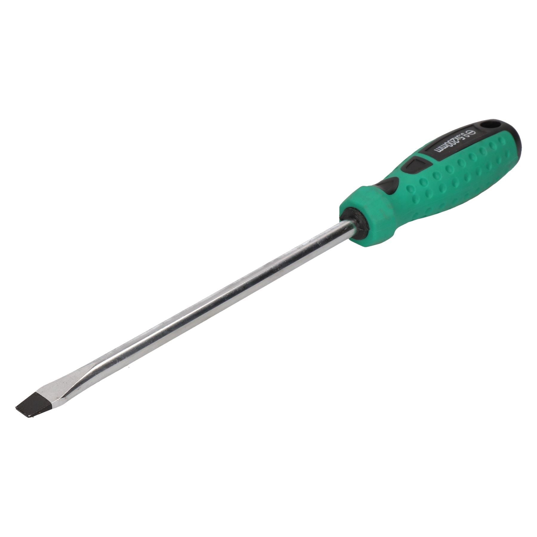 Tournevis à tête plate avec embout magnétique et manche en caoutchouc 3 mm – 9,5 mm