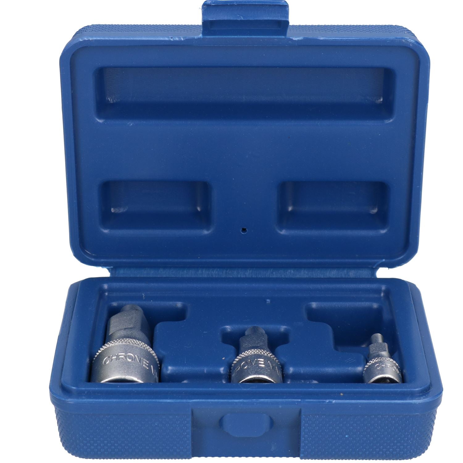 3-teiliger magnetischer Bit-Steckschlüsselsatz, Schraubendreher für Muttern und Schrauben, gemischt, 1/4 Zoll, 3/8 Zoll, 1/2 Zoll Antrieb