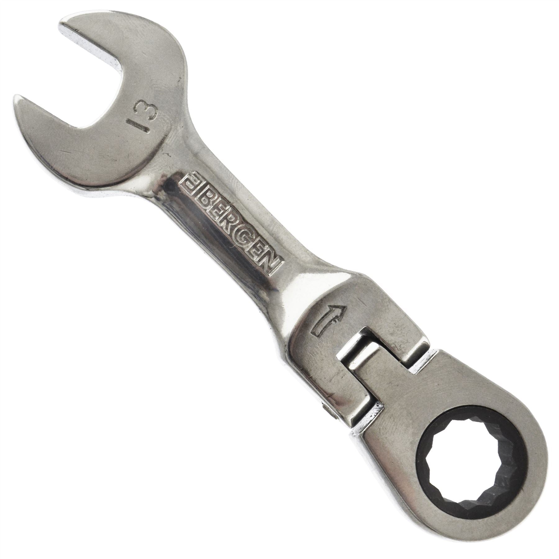 Jeu de clés mixtes à cliquet flexibles courtes métriques MM 8 mm – 19 mm