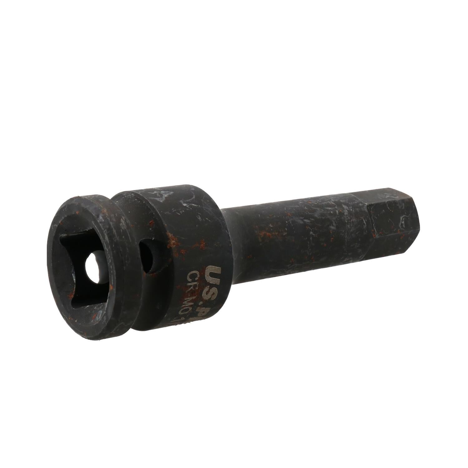 1/2 Zoll tiefer Schlag-Sechskant-Bit-Steckschlüssel, 1/2 Zoll Antrieb, 76 mm Länge, Chrom-Molybdän-Stahl