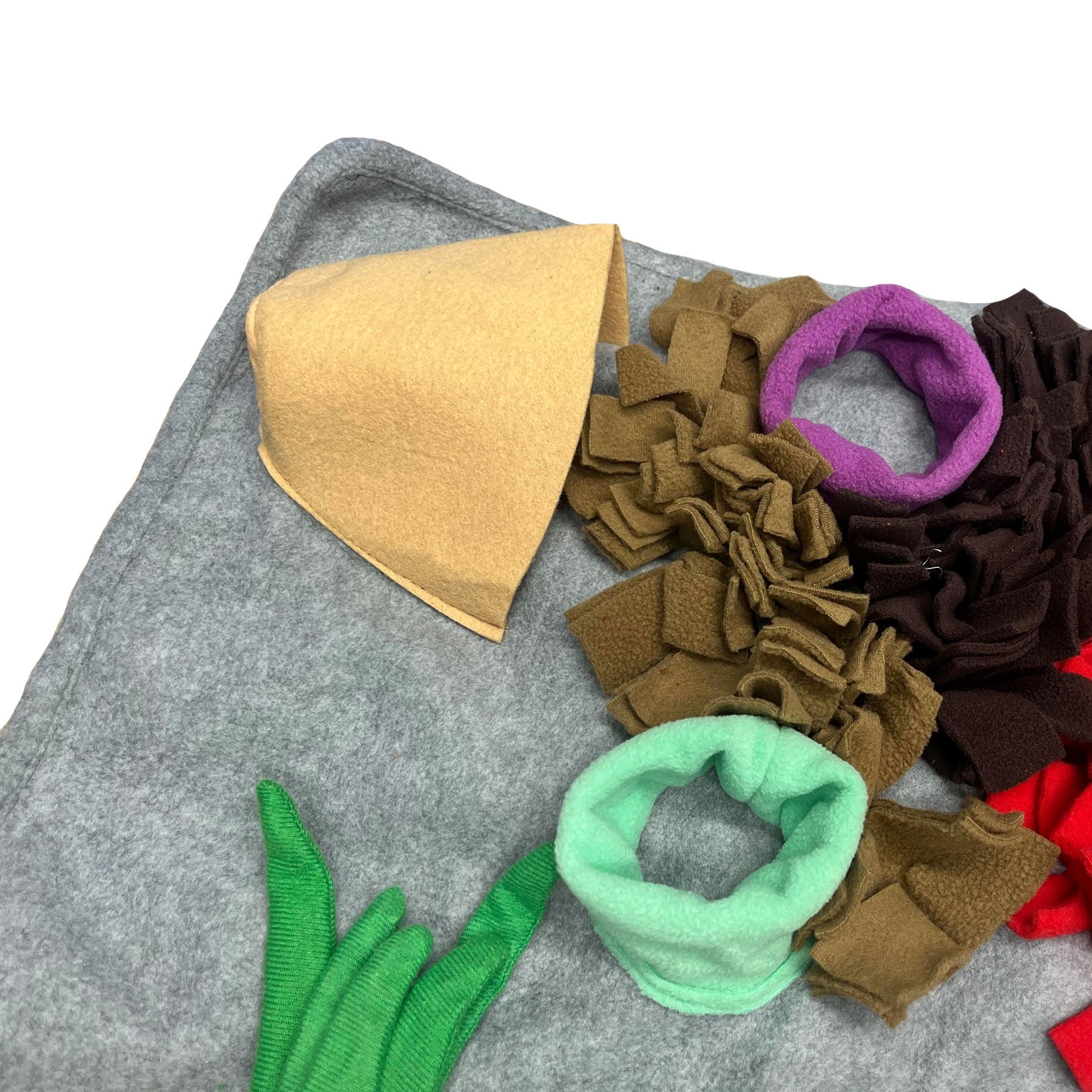 Interaktive Dig It Flauschige Matte mit süßem, intelligentem Hundespielzeug, Leckerli-Finder, Puzzle-Spielzeug, Geschenk