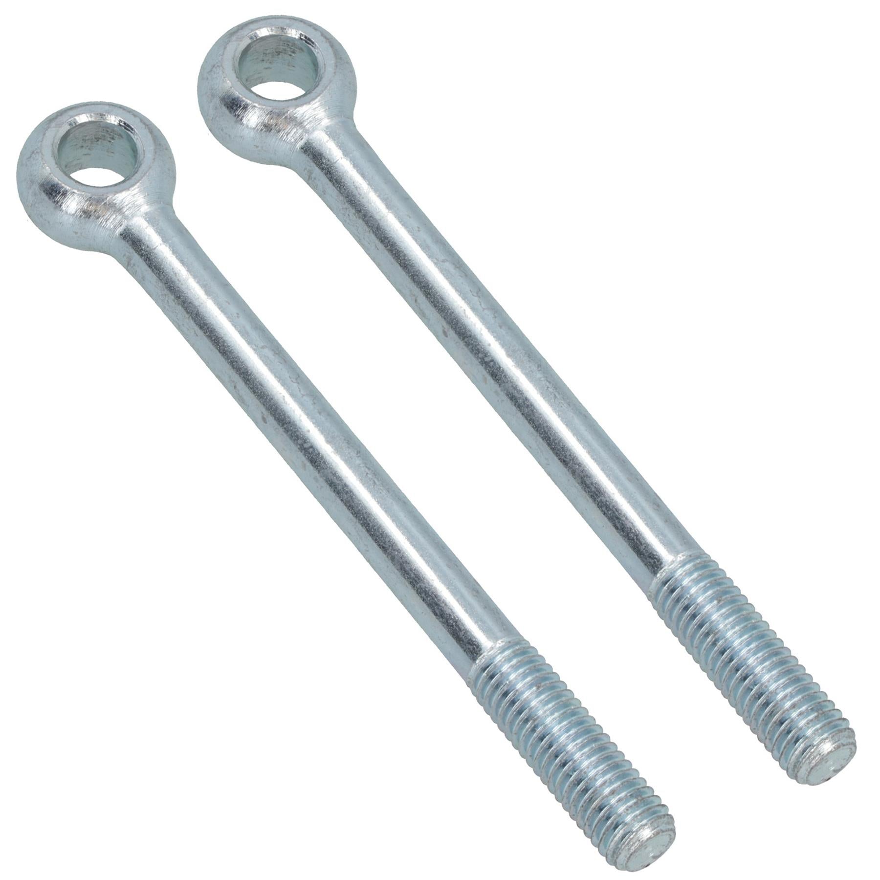 M10 140mm Eye Bolt Single Bolt Zinc Plated Threaded Rings DIN444 Catenary Wire
