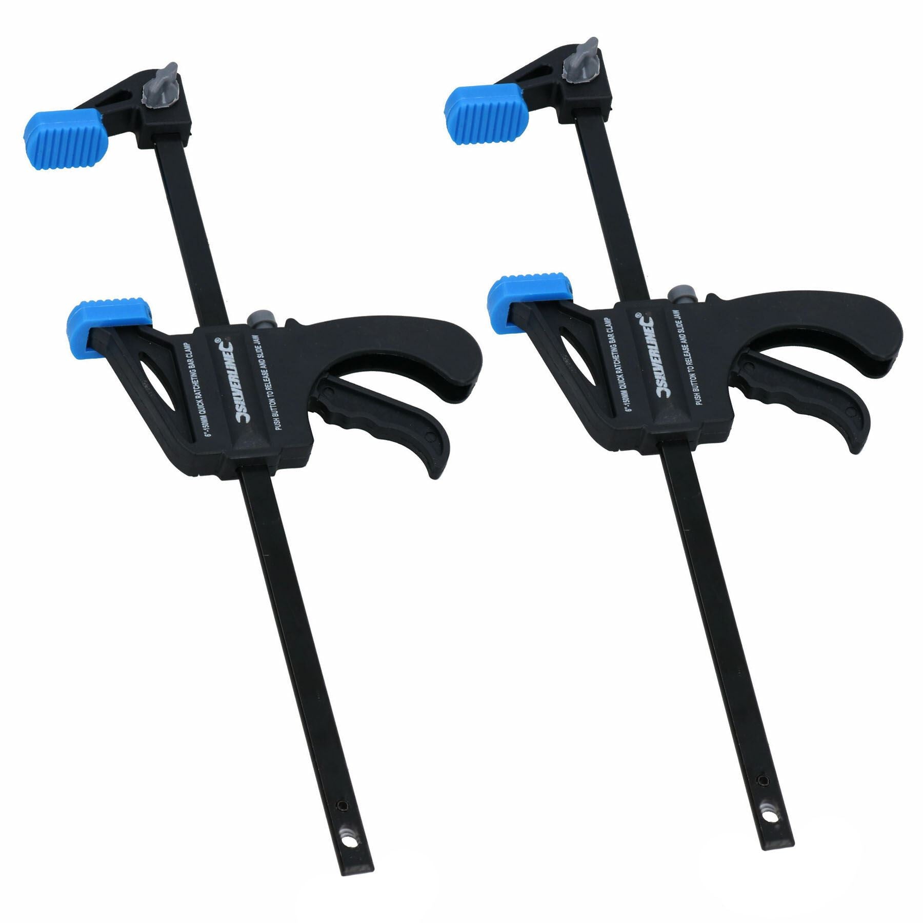 Mini-pince à cliquet à dégagement rapide de 150 mm (6 po) avec barre d'écartement