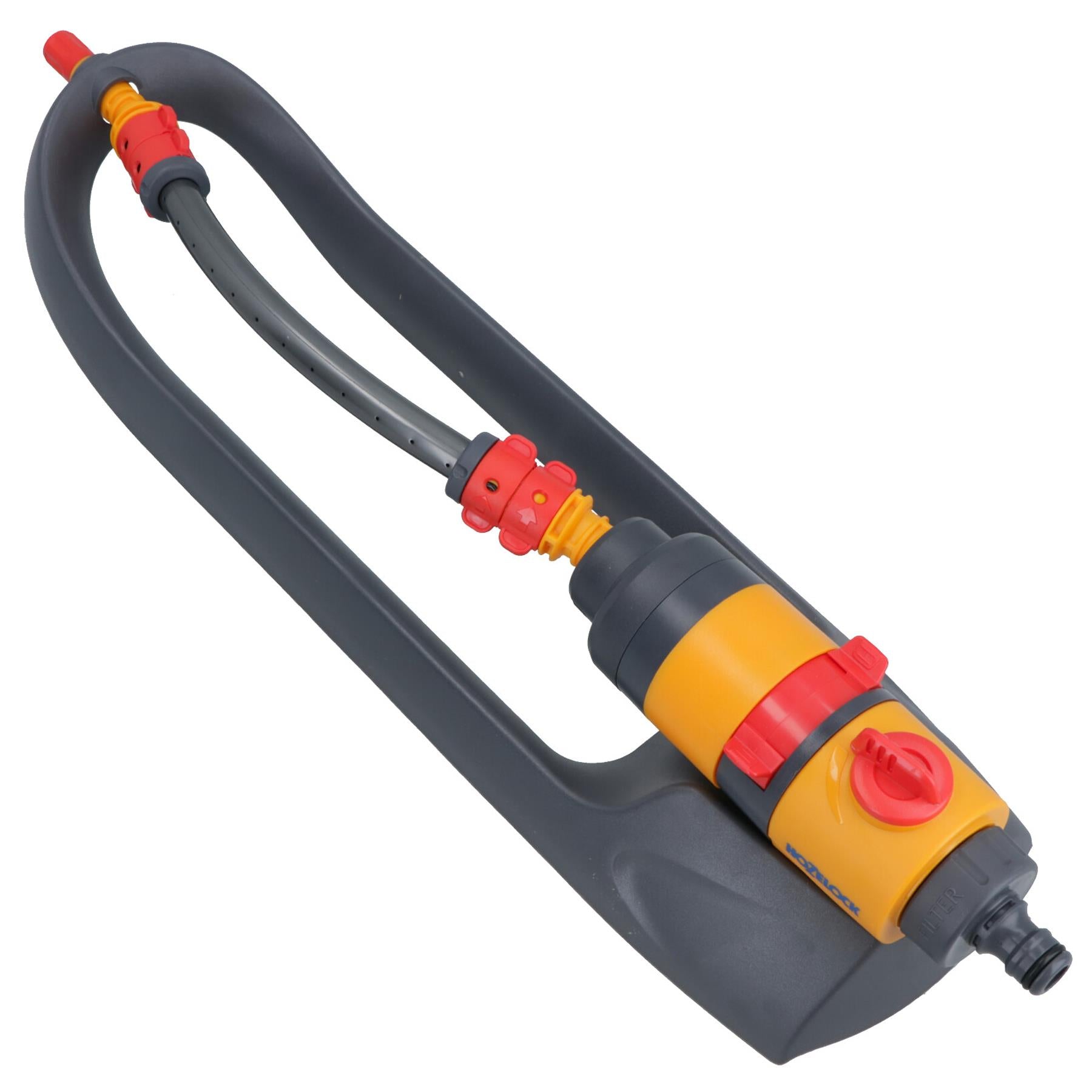 Hozelock Aquasave Rectangular Sprinkler 220m² Coverage For Lawns Garden Watering