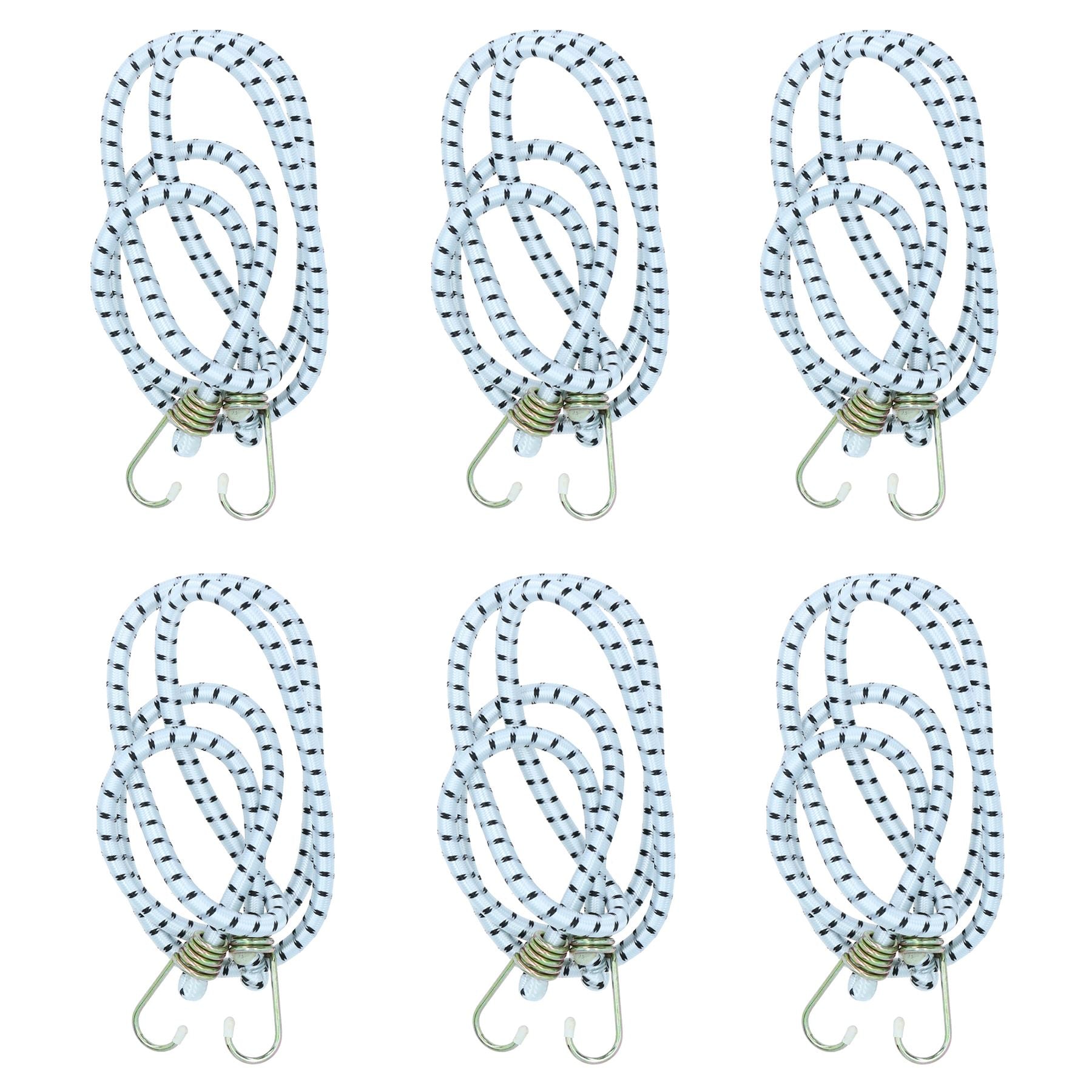 Cordons élastiques robustes de 72 po Attaches Attaches Crochets métalliques de fixation
