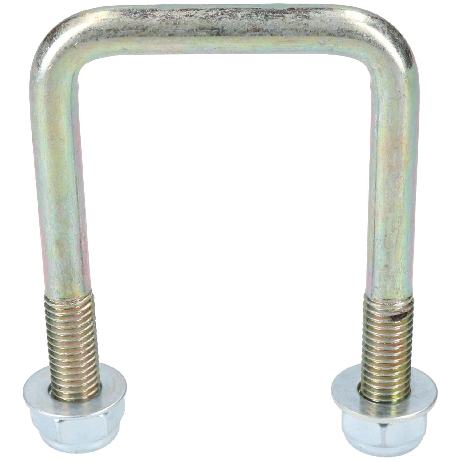 4er-Pack M10 50 mm x 80 mm U-Bolzen N-Bolzen für Anhänger mit Muttern HOCHZUG