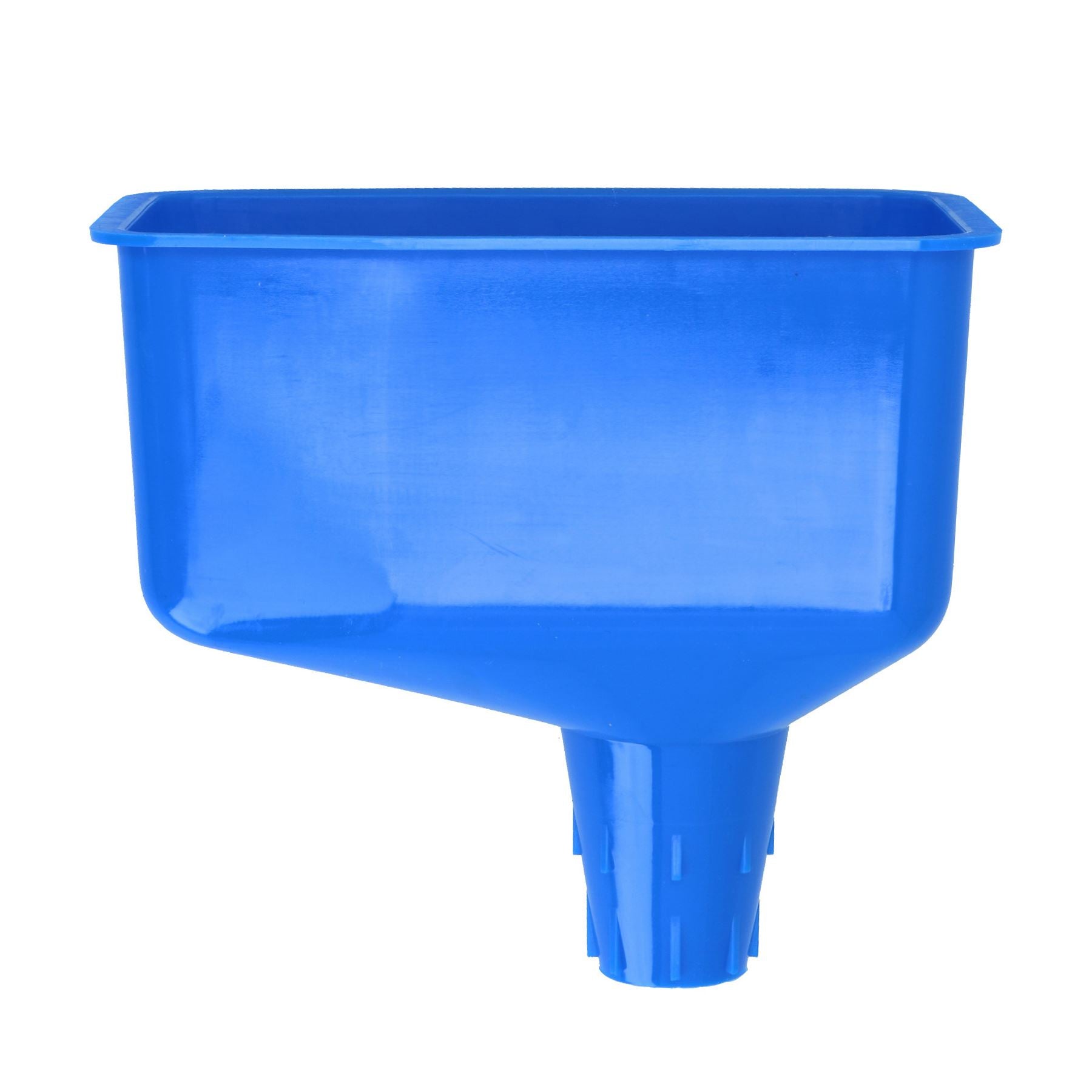 Entonnoir de remplissage d'huile rectangulaire en plastique pour transfert de carburant et liquide, bec verseur variable