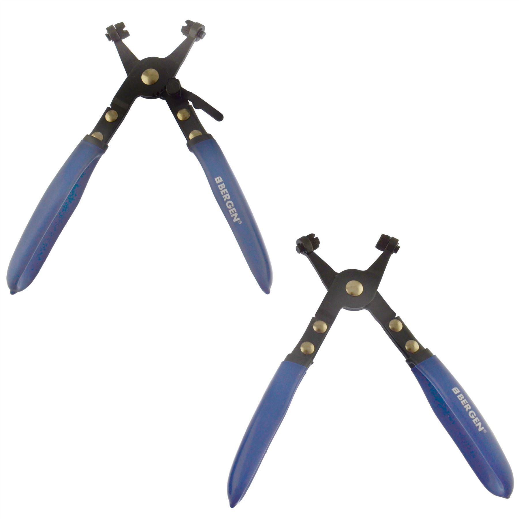 Jeu de pinces pour colliers de serrage, 2 pièces, démontage et installation de colliers de serrage à tension constante