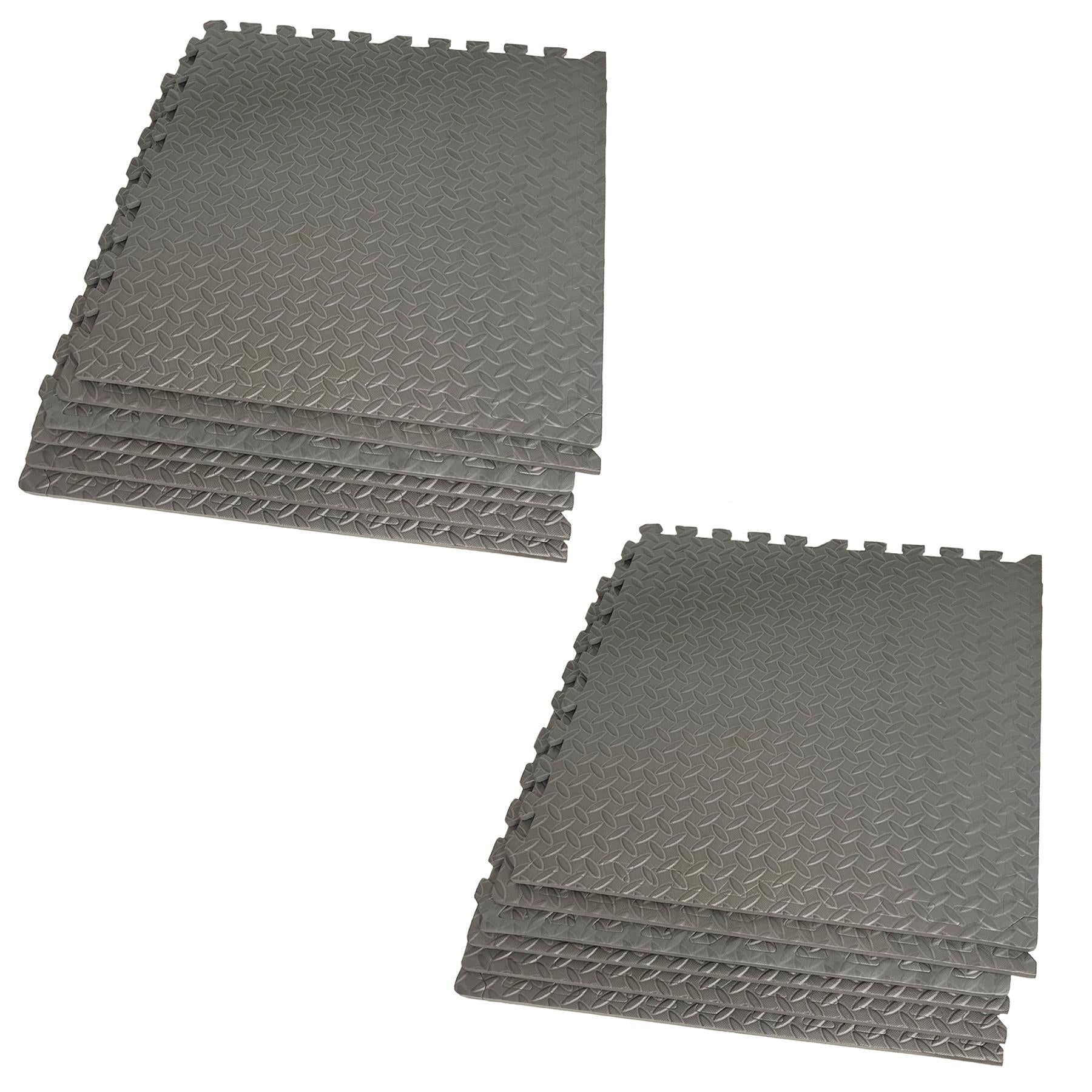 EVA Interlocking Floor Mat Flooring Soft Water Resistant 60 x 60cm Each Tile