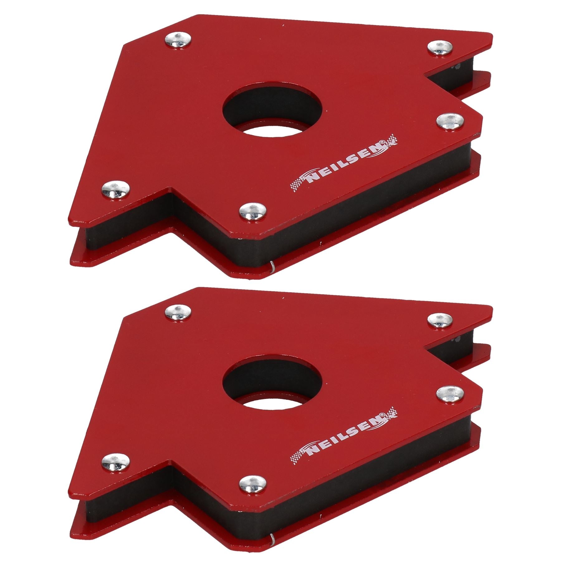 Aimant de soudage 4" 50 lb Flèches magnétiques Support de support de soudeur Angles durables 45 90 135