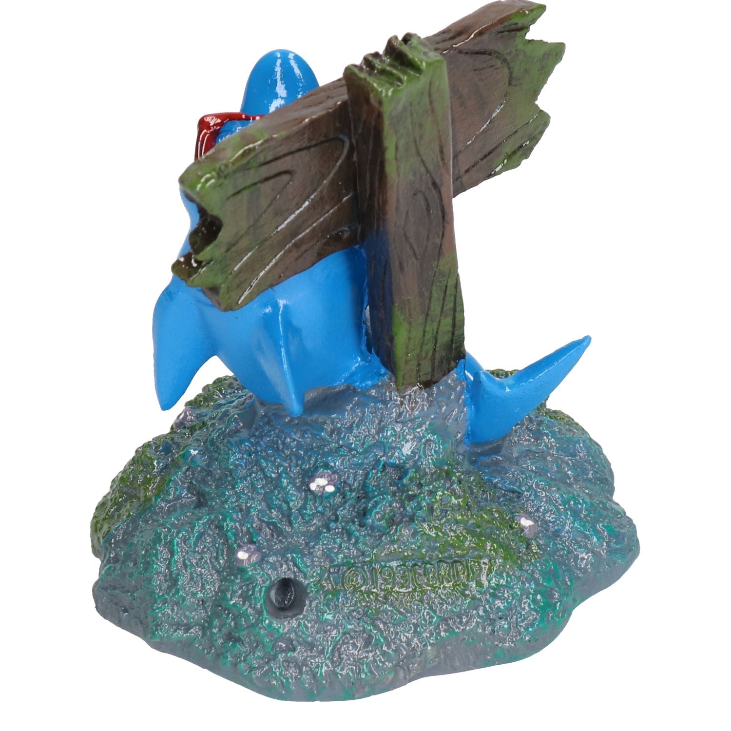 Ornement pour aquarium aquatique Cool Shark « Pas de pêche »