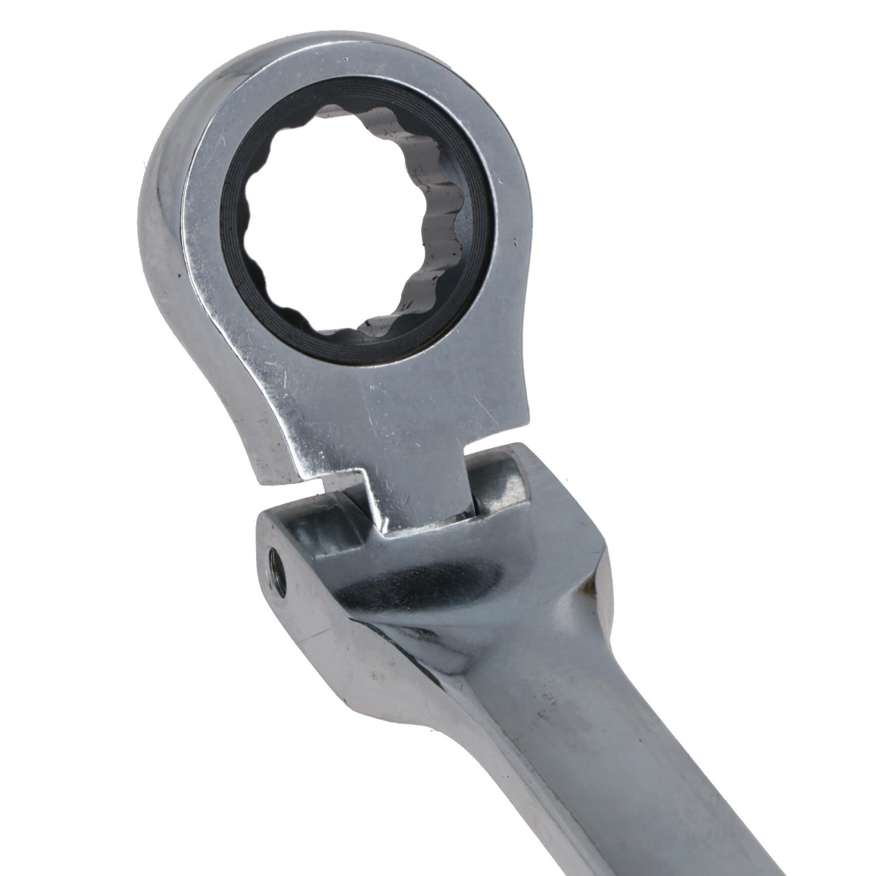Metric Flexi Headed Ratchet Spanners Wrench Set Extra Long 8mm - 9mm 10pc