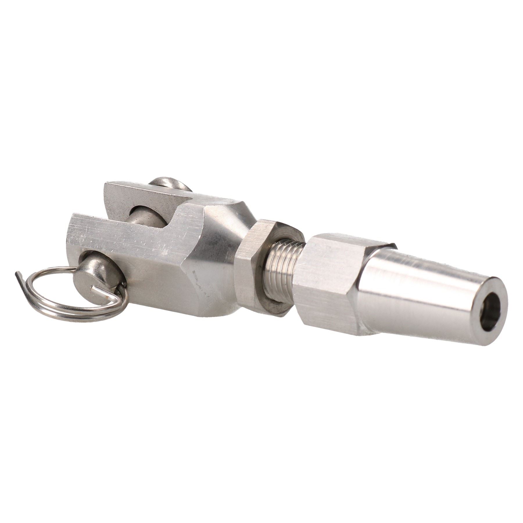 Raccord de câble métallique DIY Raccord d'extrémité de gréement sans emmanchement en acier inoxydable 316