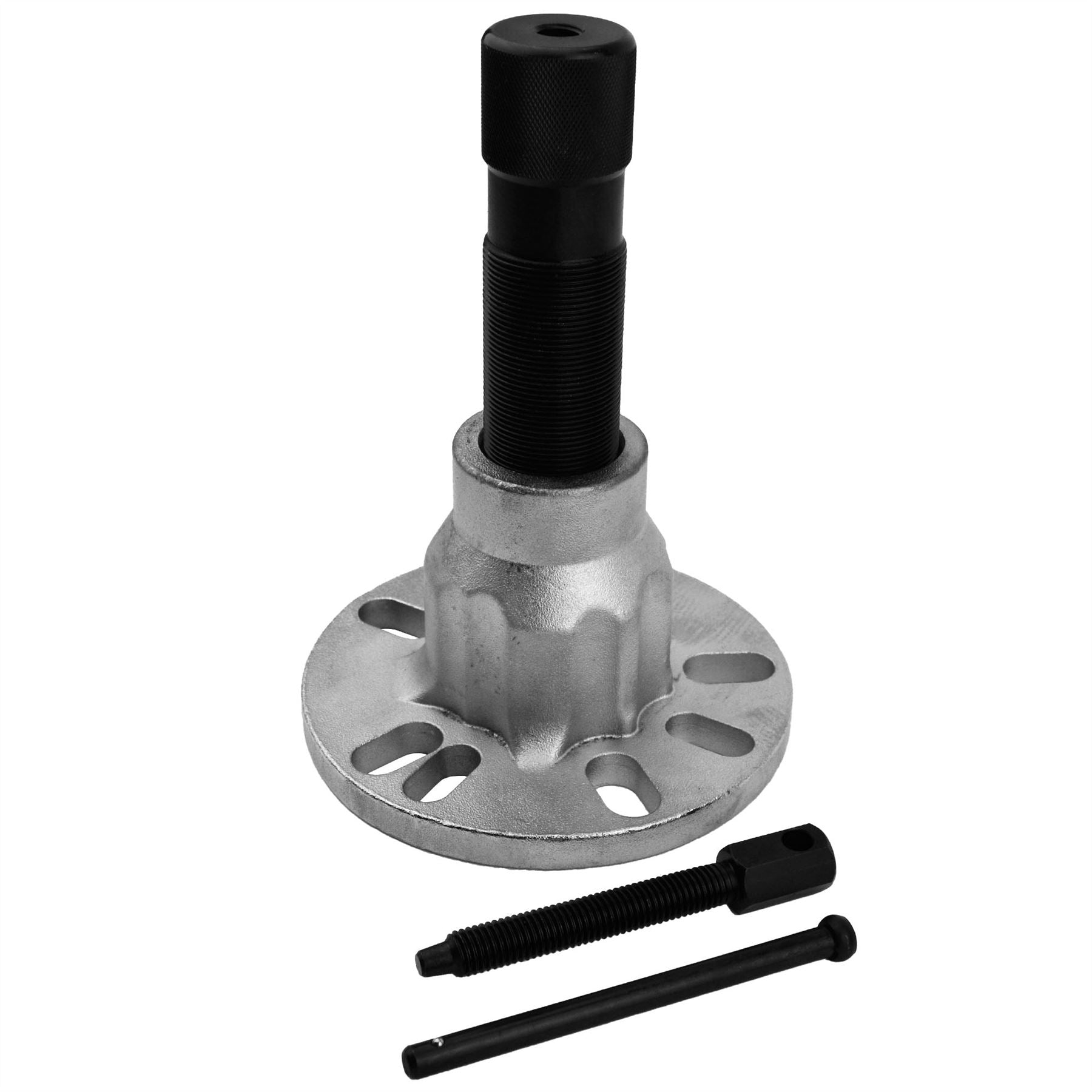 Hydraulic wheel hub puller 12 tonne power for 4 and 5 stud hubs U S PRO AT132
