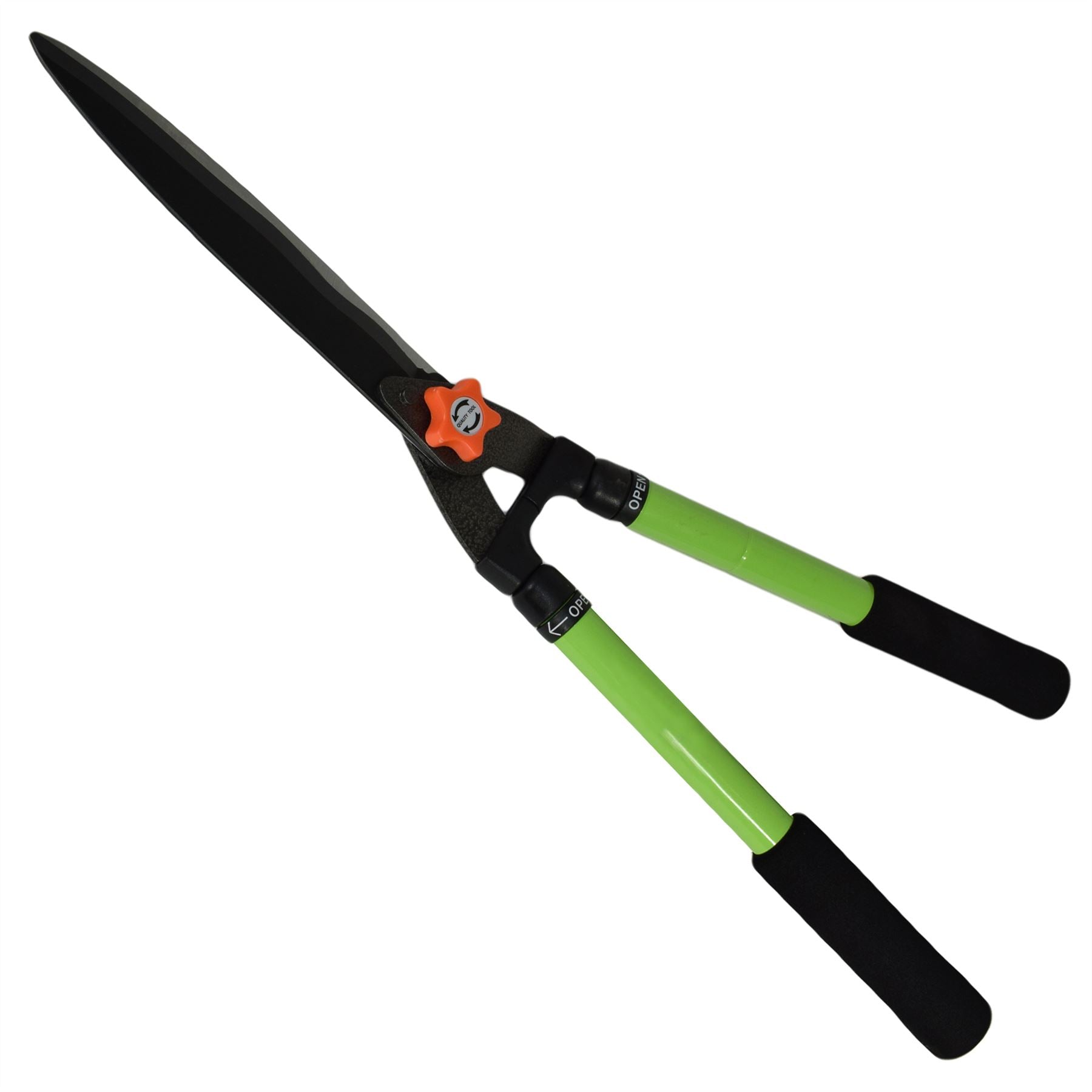 Taille-haies, coupe-haies, coupe-haies, coupe-haies, manche extensible, poignée souple, 10 po (254 mm)