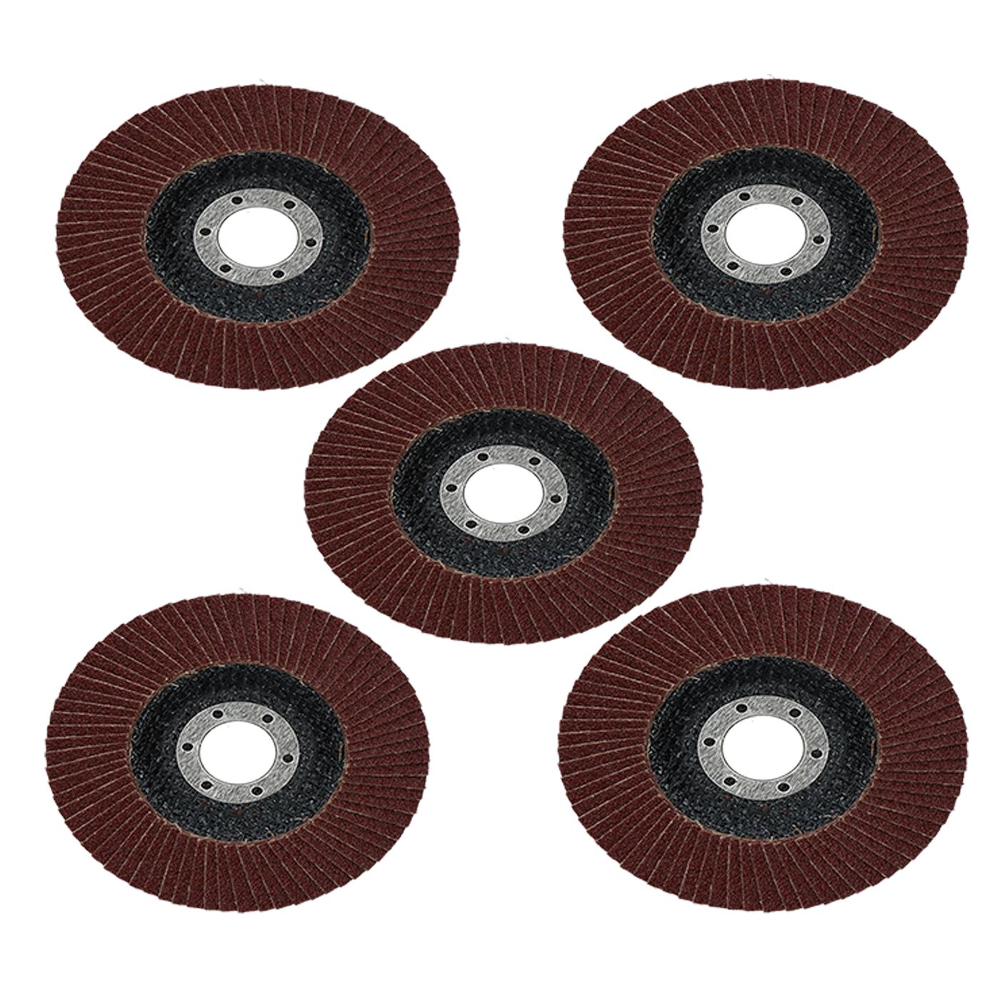 40 / 60 / 80 Grit Flap Discs Schleifen Schleifen Für 4-1/2 "Winkelschleifer
